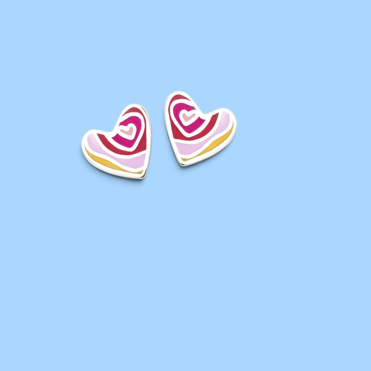 BOUCLES D’OREILLES POP LOVE CŒUR