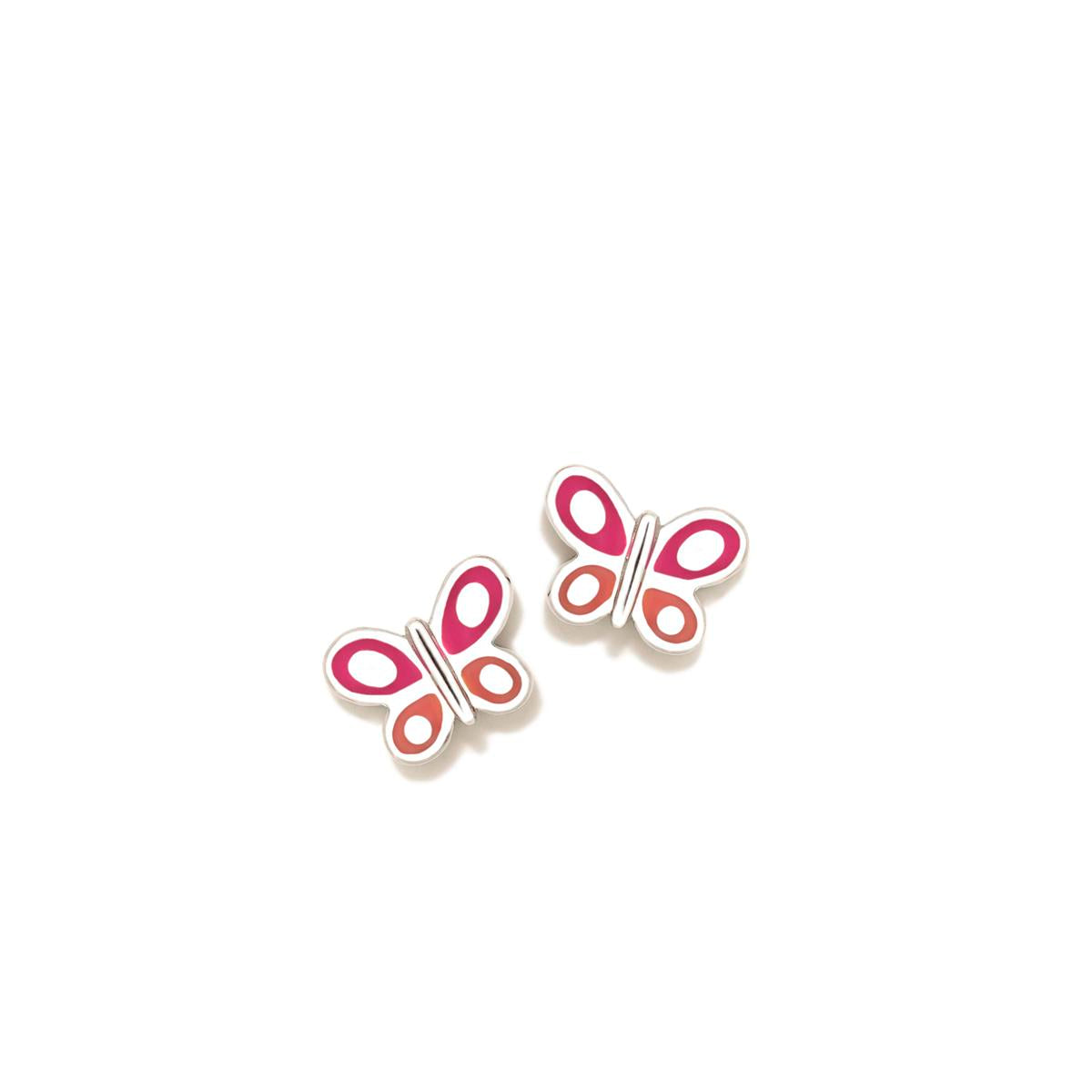 PENDIENTES MARIPOSA DIVERSIONES FUCSIA NARANJA - Agatha Ruiz de la Prada