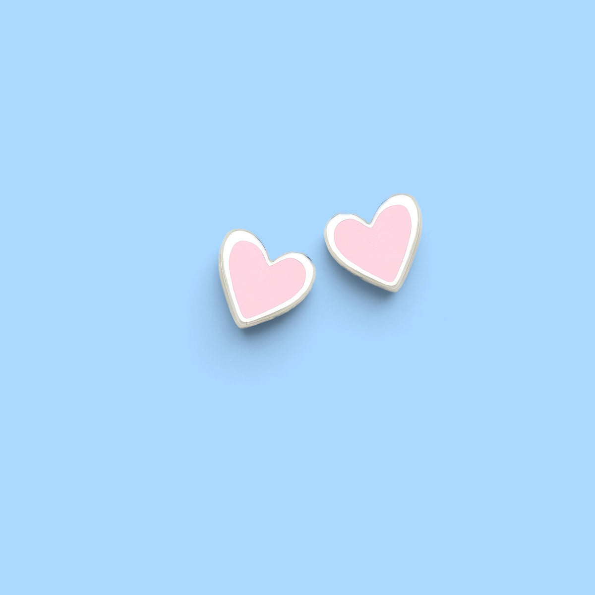 VIOLET HEART EARRINGS