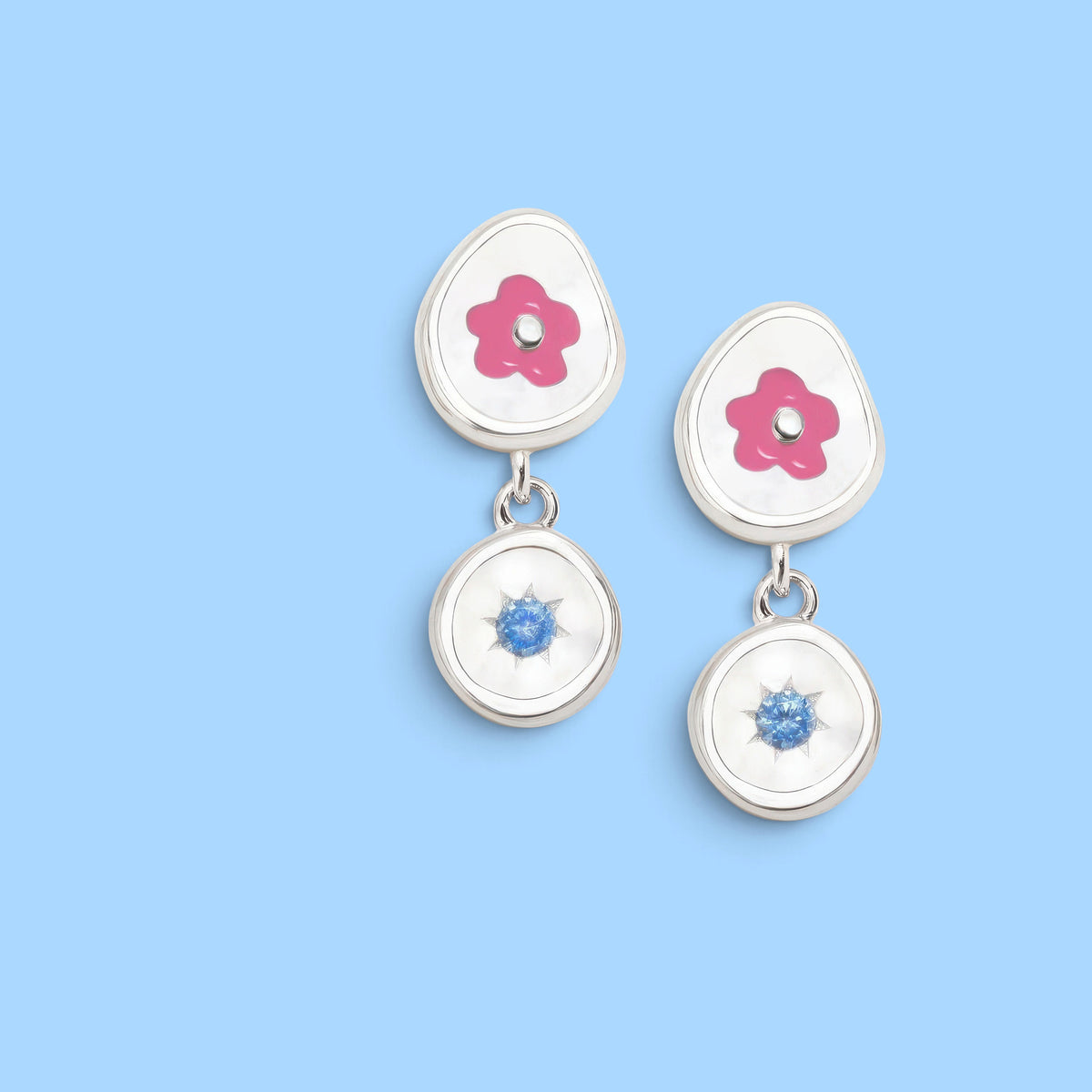 DOUBLE DIDO FLOWER EARRING