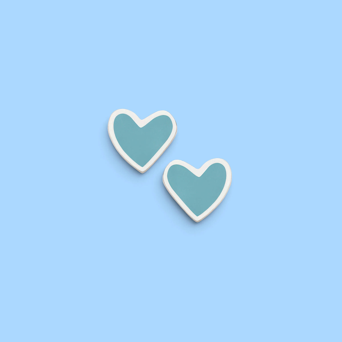 PENDIENTES VERDE CORAZON