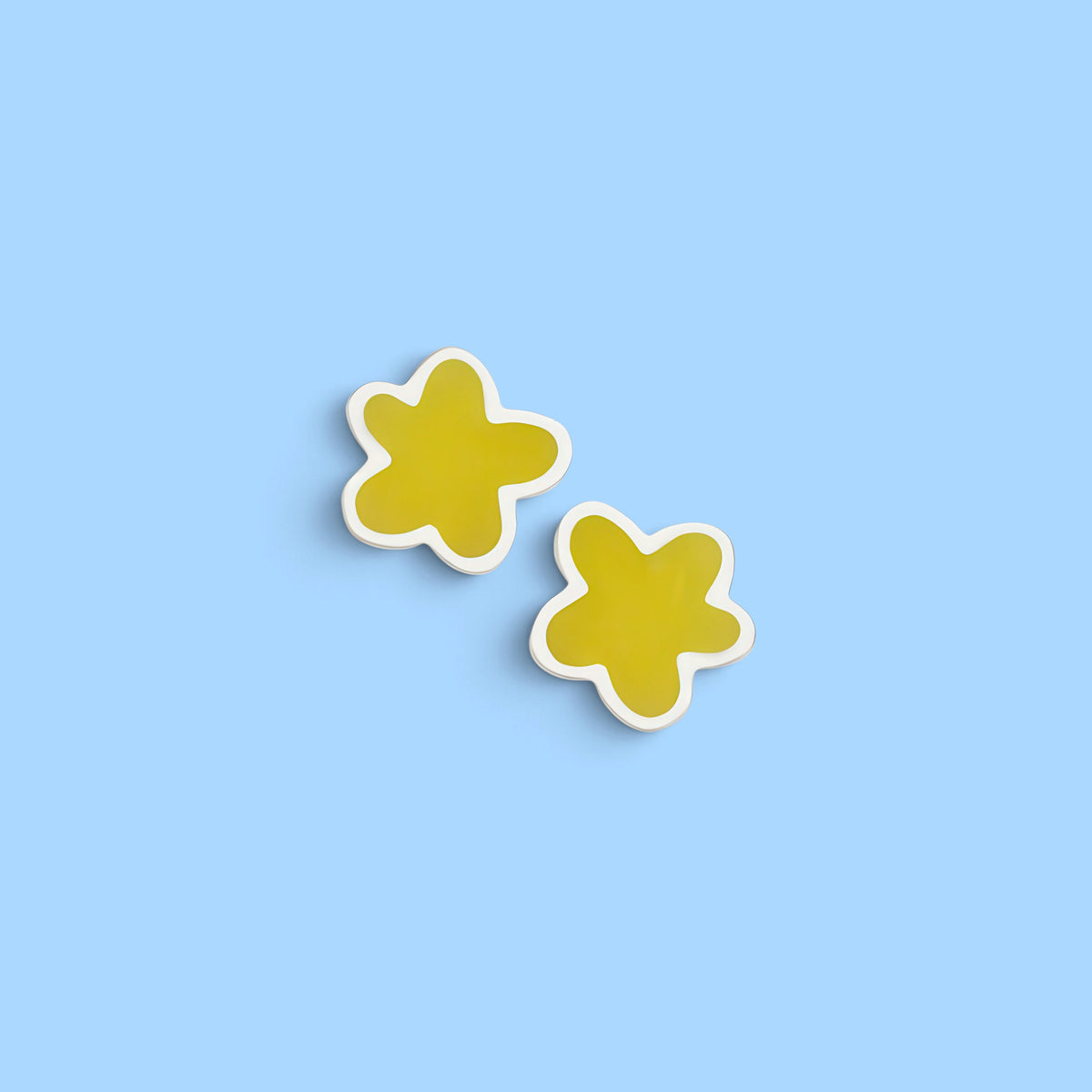 PENDIENTES LIMA FLOR