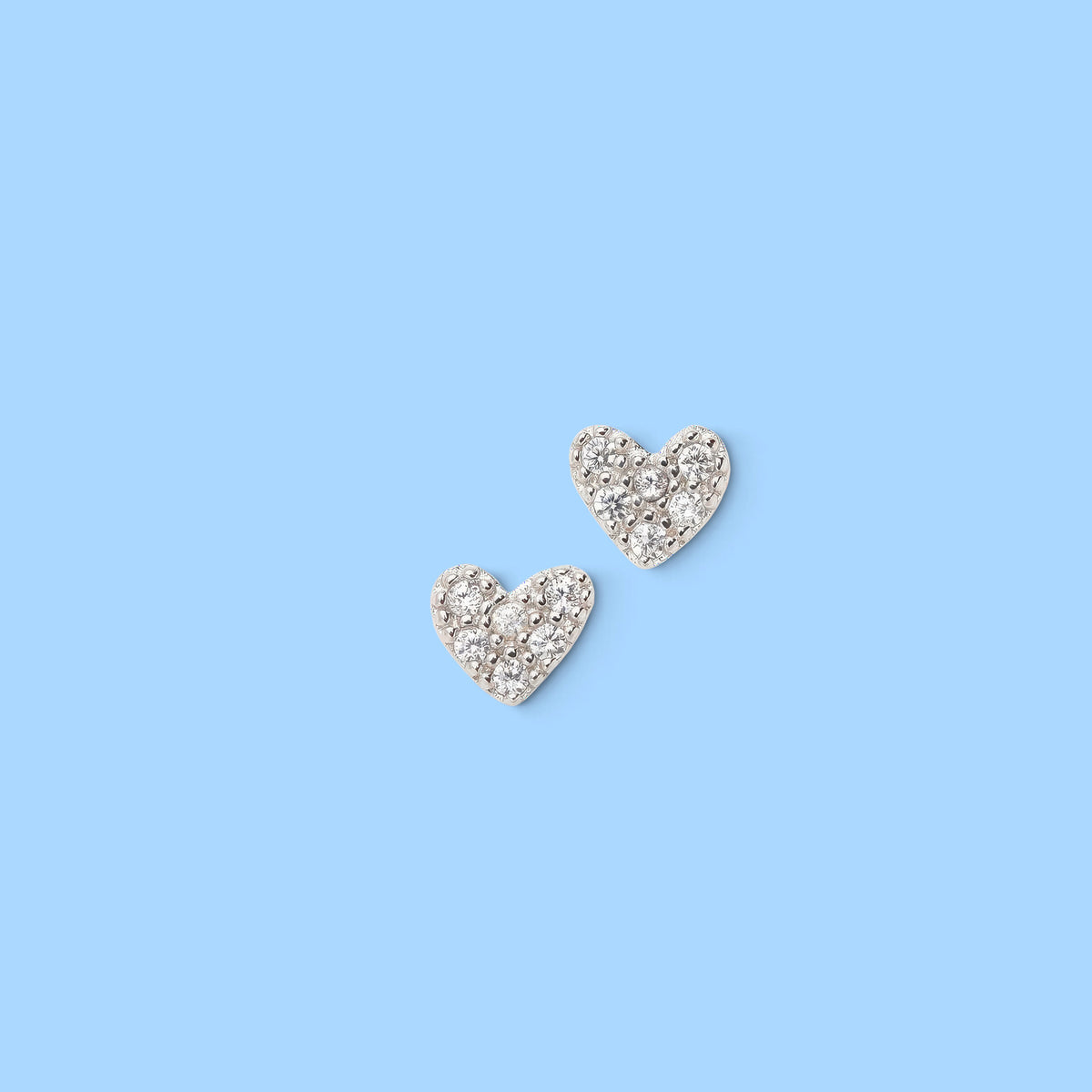 PENDENTE CUORE PAVE NUOVO BEBE