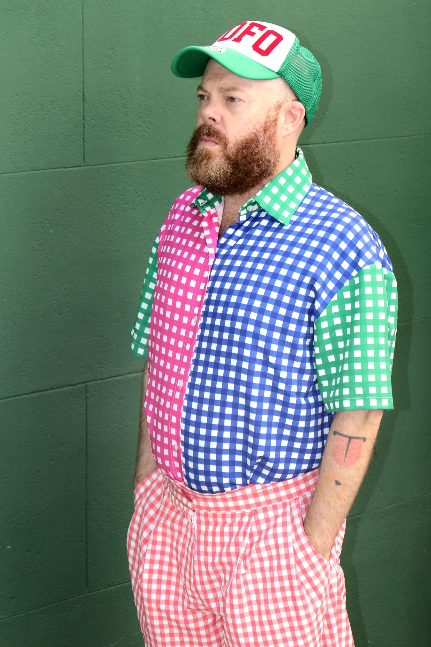 CAMISA VICHY 3 COLORES HOMBRE - Agatha Ruiz de la Prada