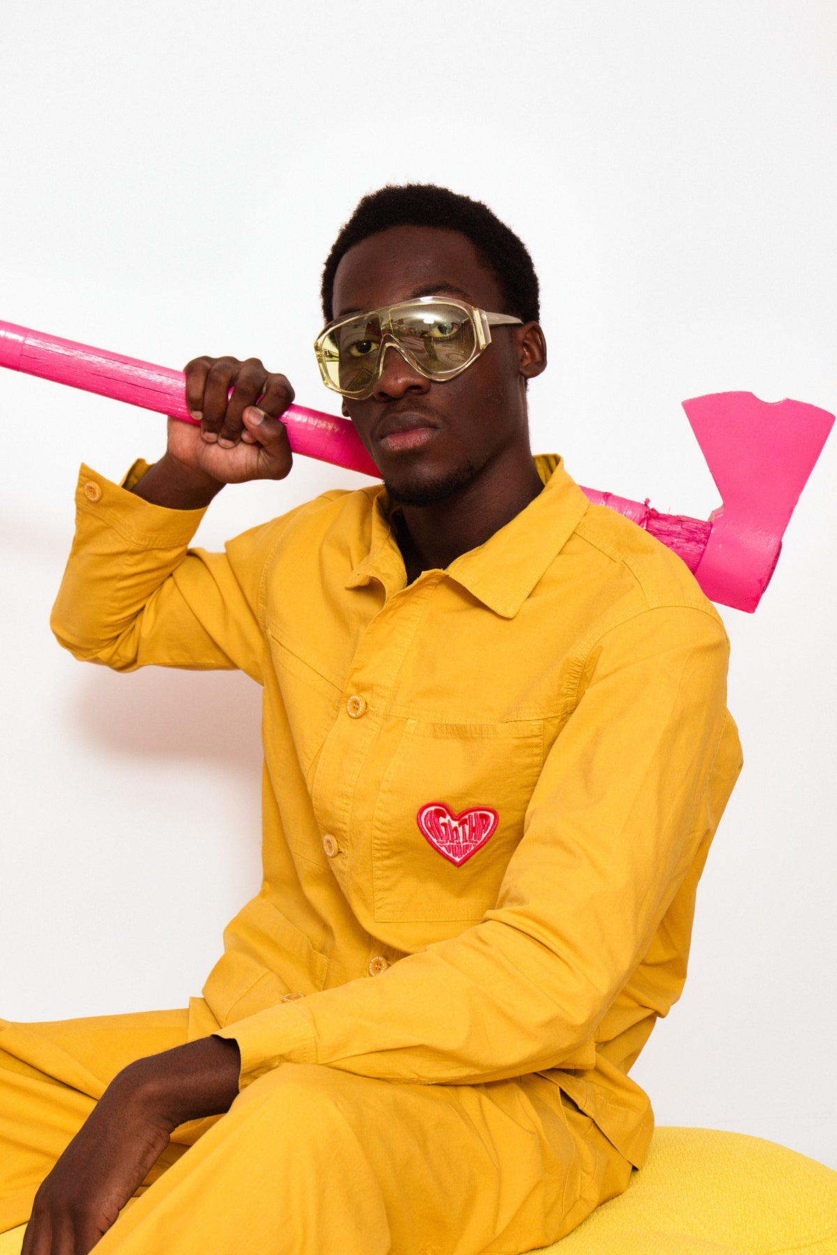 SOBRECAMISA INVIERNO AGATHA X COLORS AMARILLO