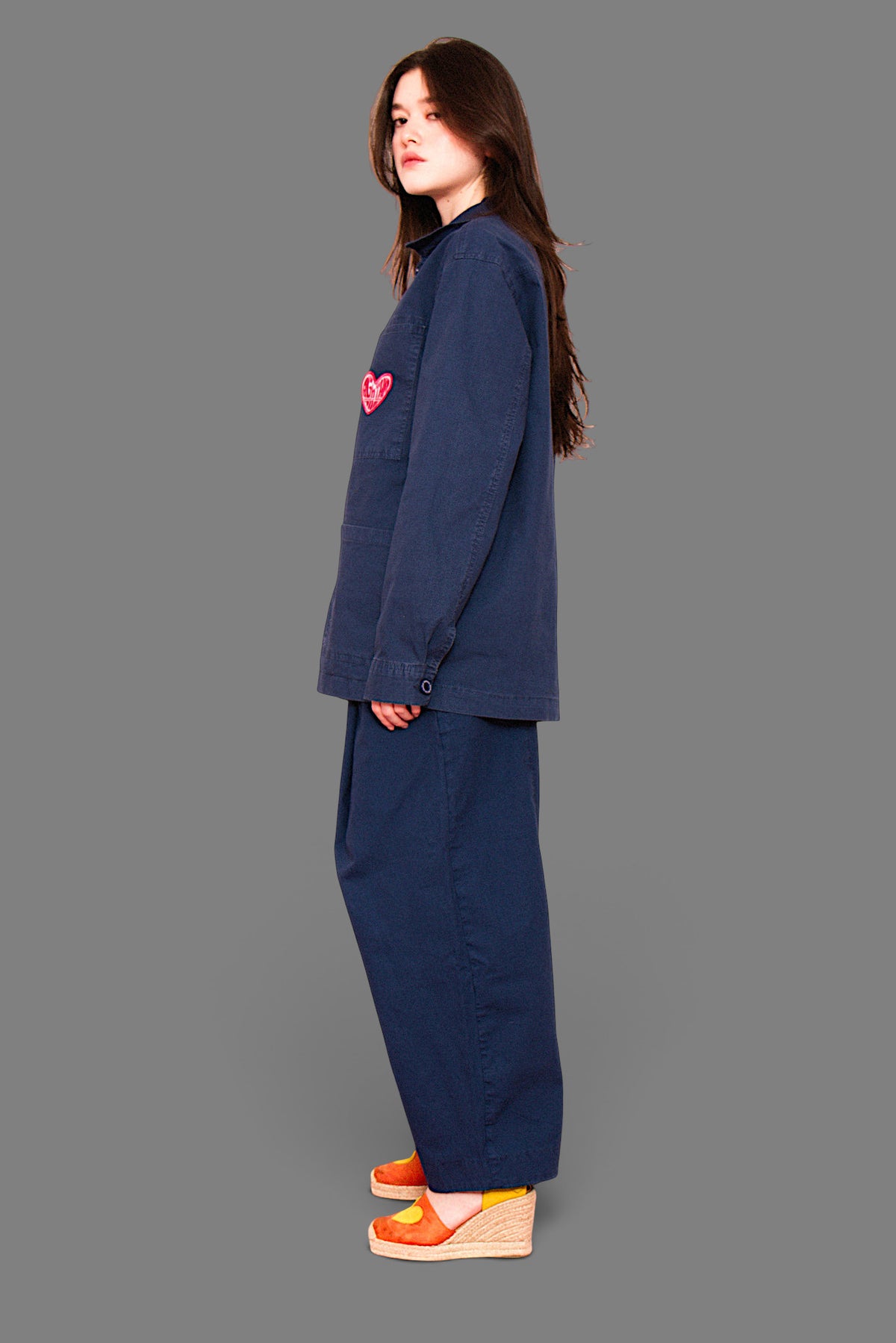 SURCHEMISE D'HIVER AGATHA X COLORS BLEU