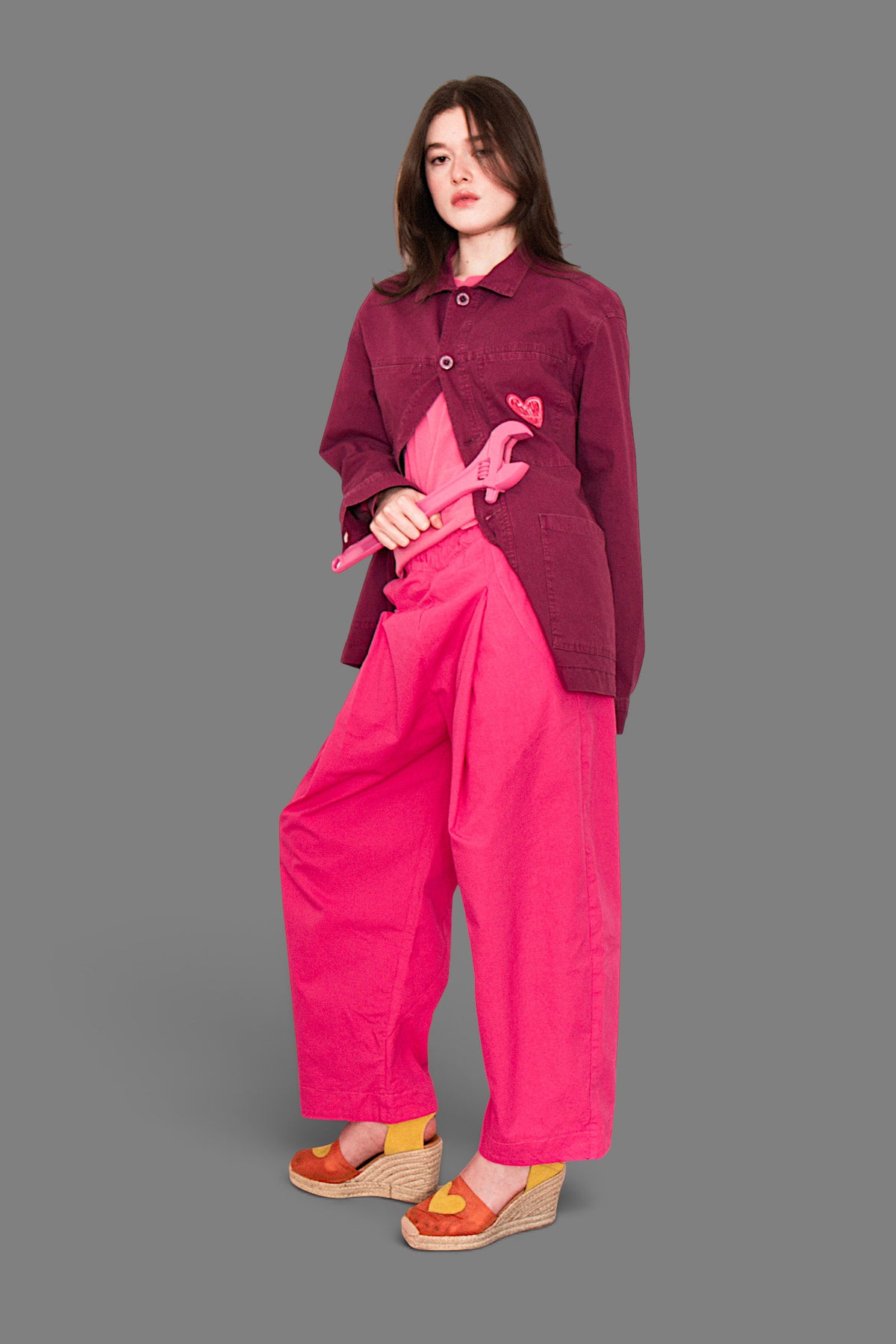 PANTALON D'HIVER CATWALK AGATHA X COLORS FUCHSIA