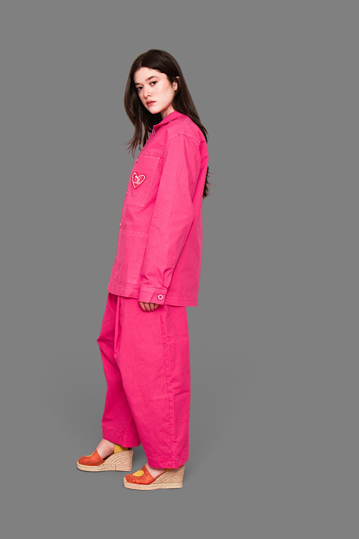 PANTALON D'HIVER CATWALK AGATHA X COLORS FUCHSIA