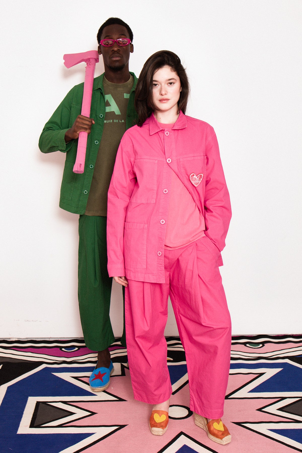 SOBRECAMISA INVIERNO AGATHA X COLORS FUCSIA