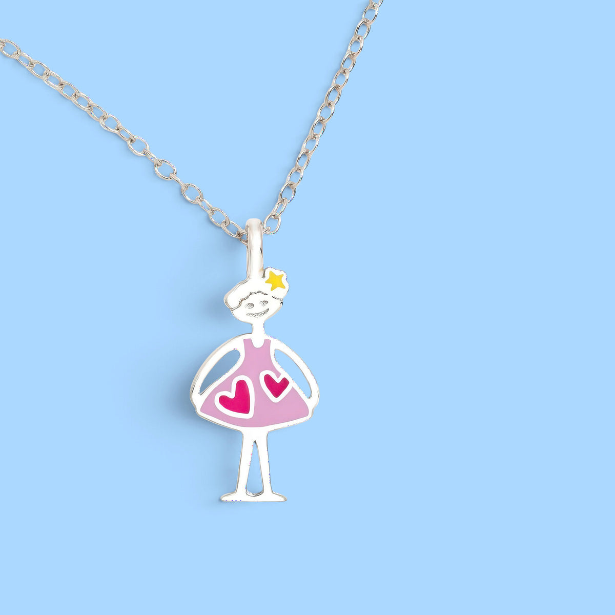 PENDENTIF AGATHITA TENUE LILAS