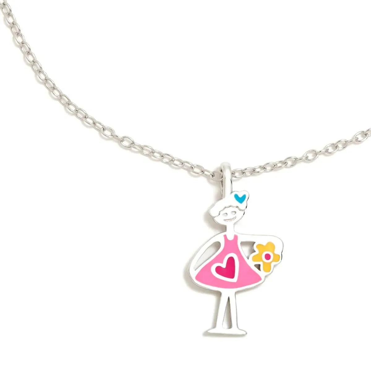 COLGANTE AGATHITA TRAJE ROSA - Agatha Ruiz de la Prada