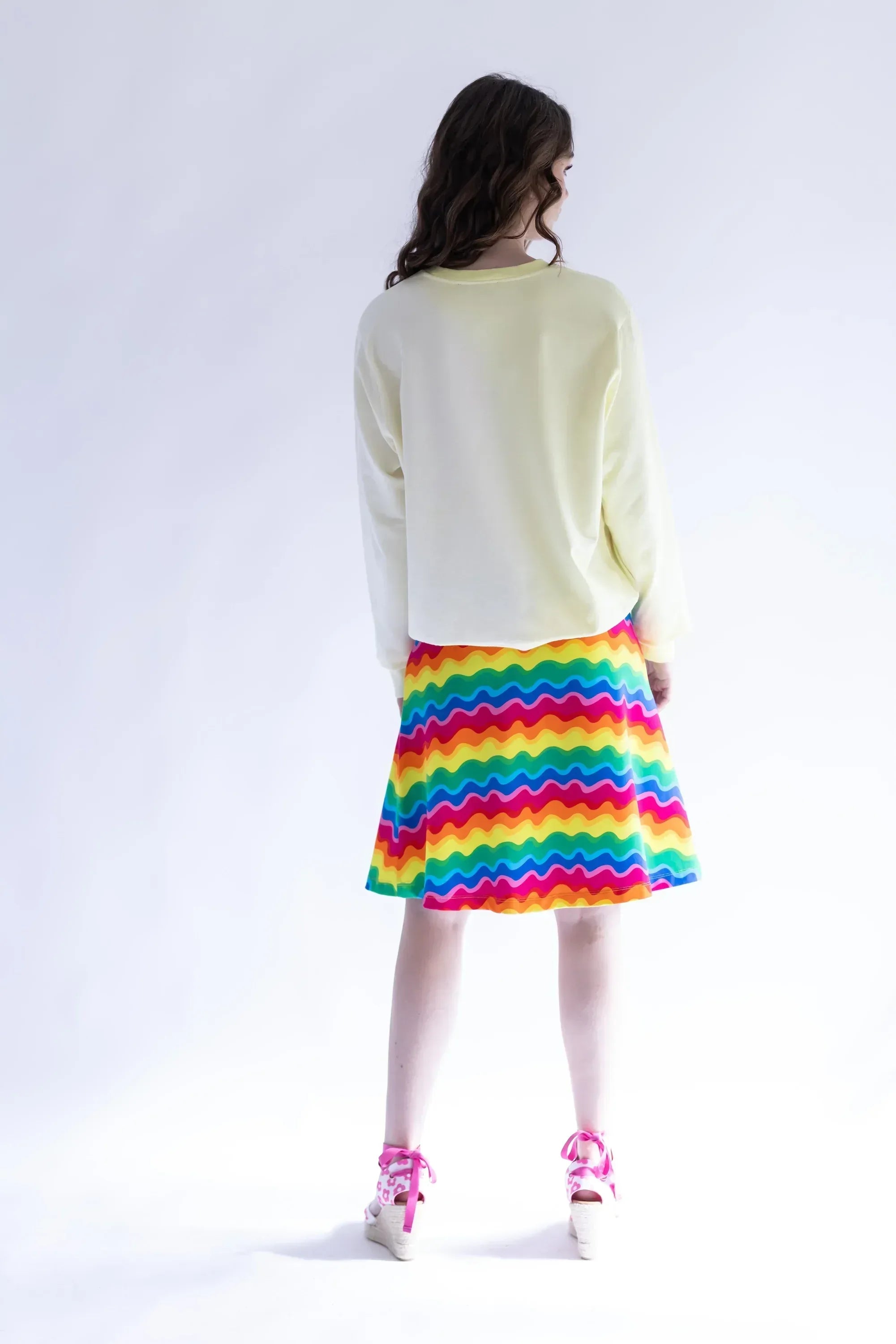 SUDADERA AMARILLA DEGRADADO - Agatha Ruiz de la Prada