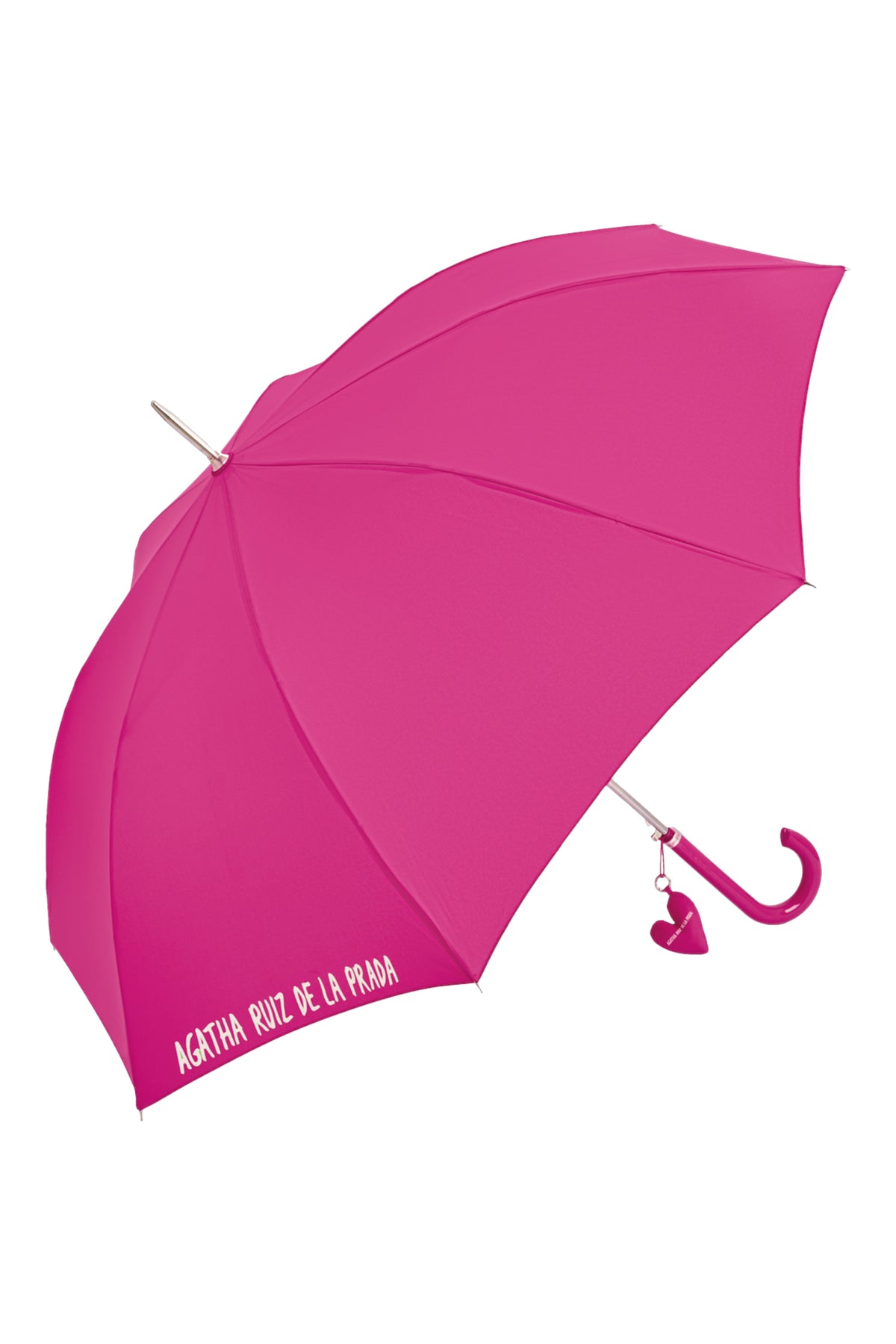PARAGUAS ADULTO FUCSIA LETRAS