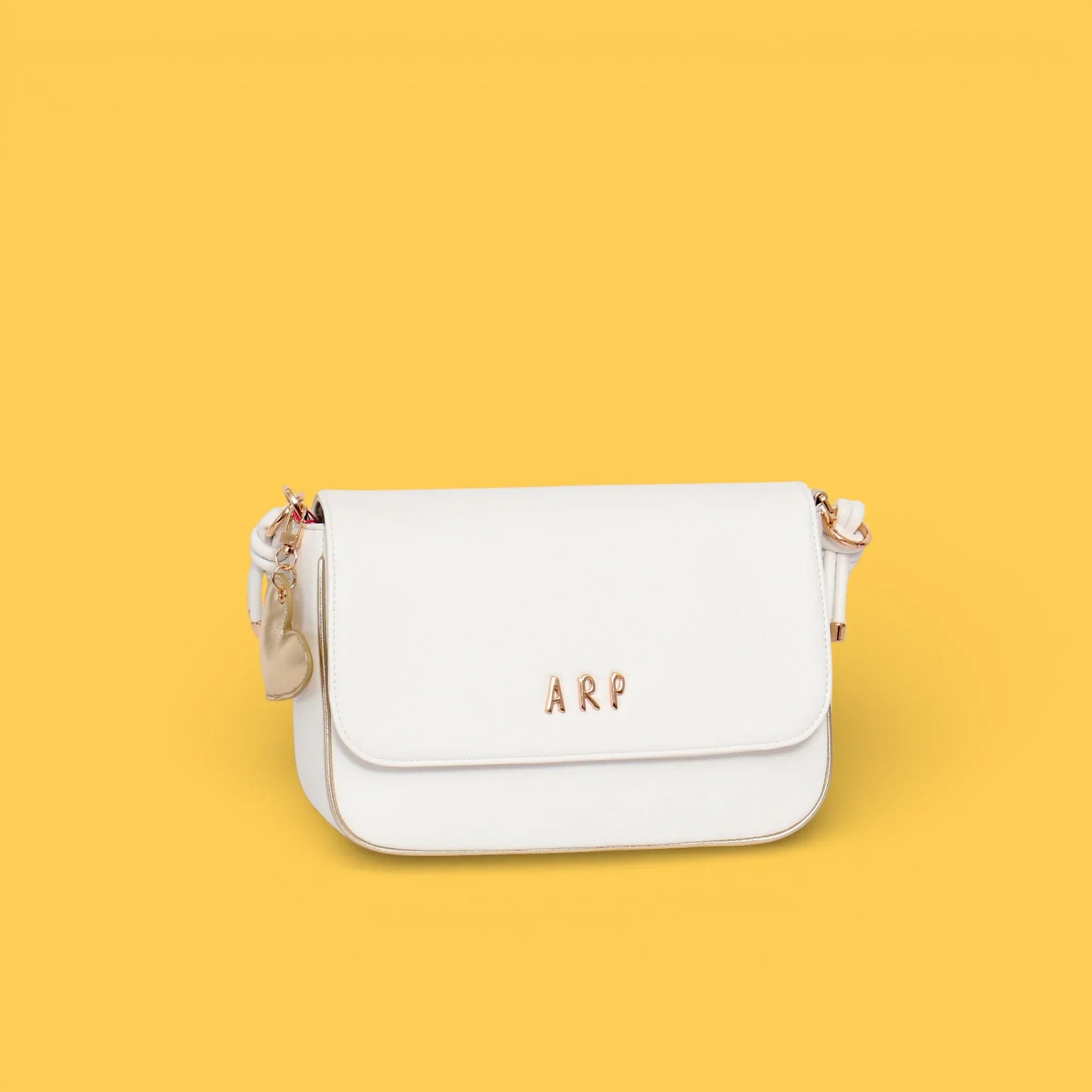 BANDOLERA TAPA CORDON LOVE BLANCO - Agatha Ruiz de la Prada