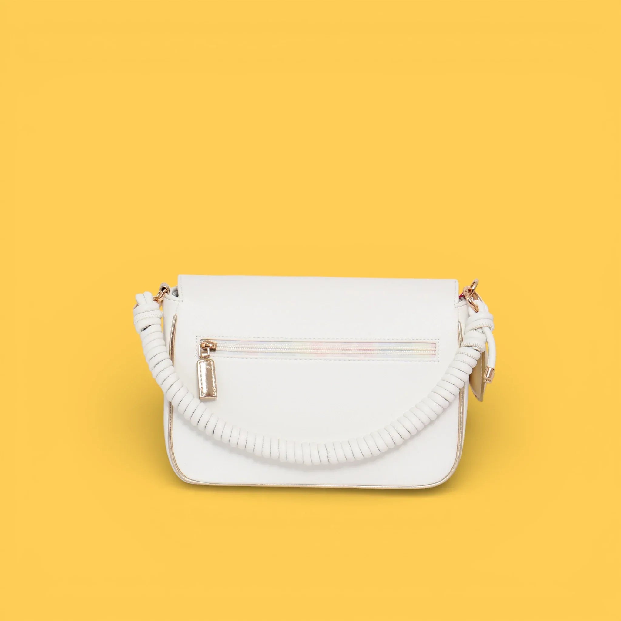 BANDOLERA TAPA CORDON LOVE BLANCO - Agatha Ruiz de la Prada