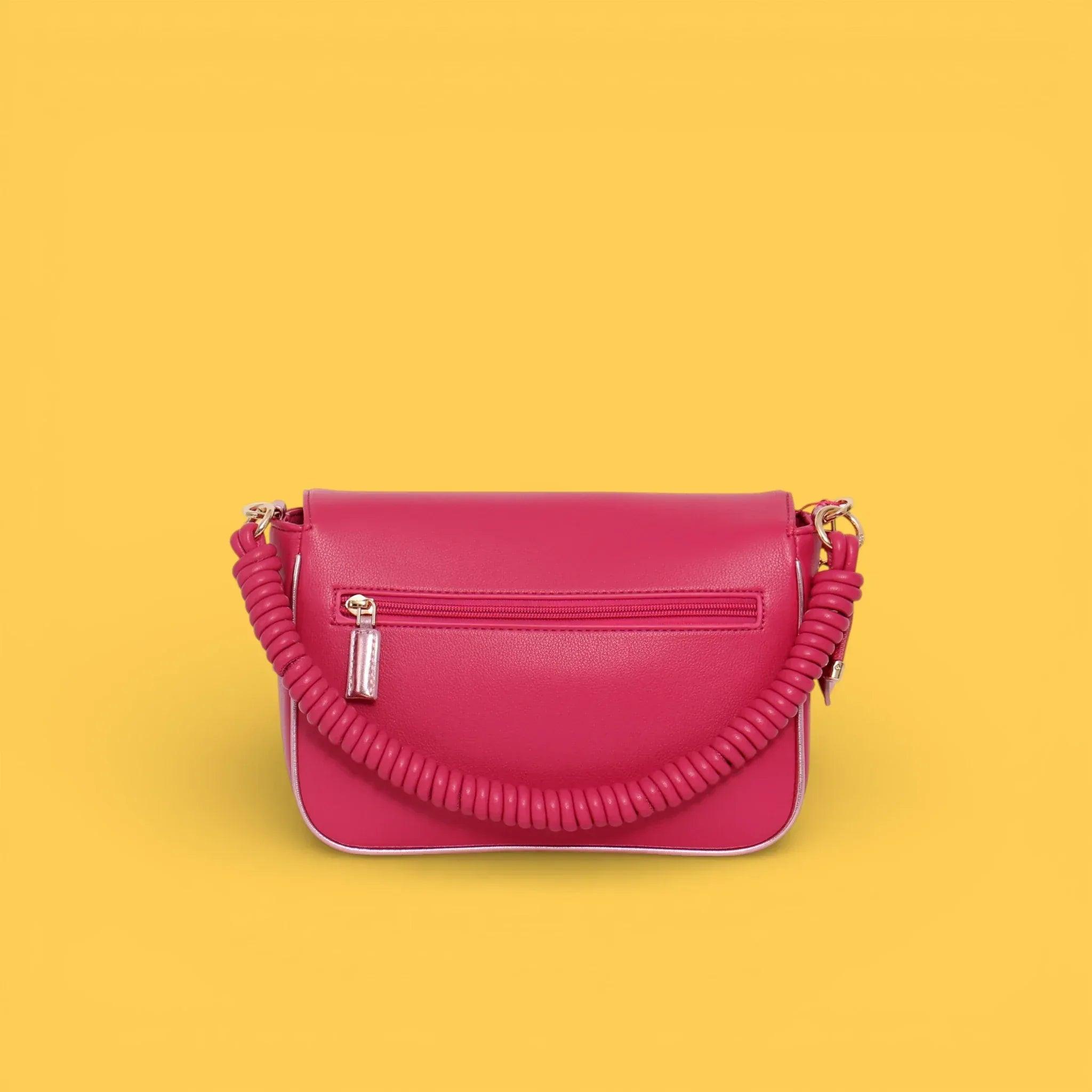 BANDOLERA TAPA CORDON LOVE ROSA - Agatha Ruiz de la Prada