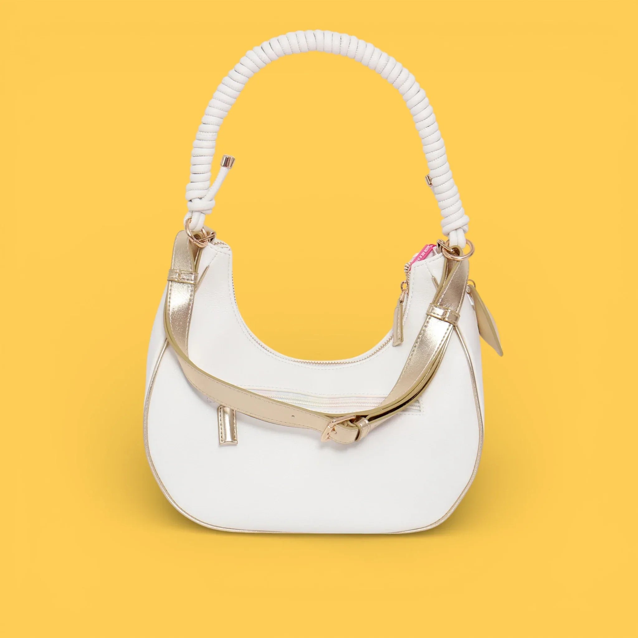 BOLSO GONDOLA CORDON LOVE BLANCO - Agatha Ruiz de la Prada