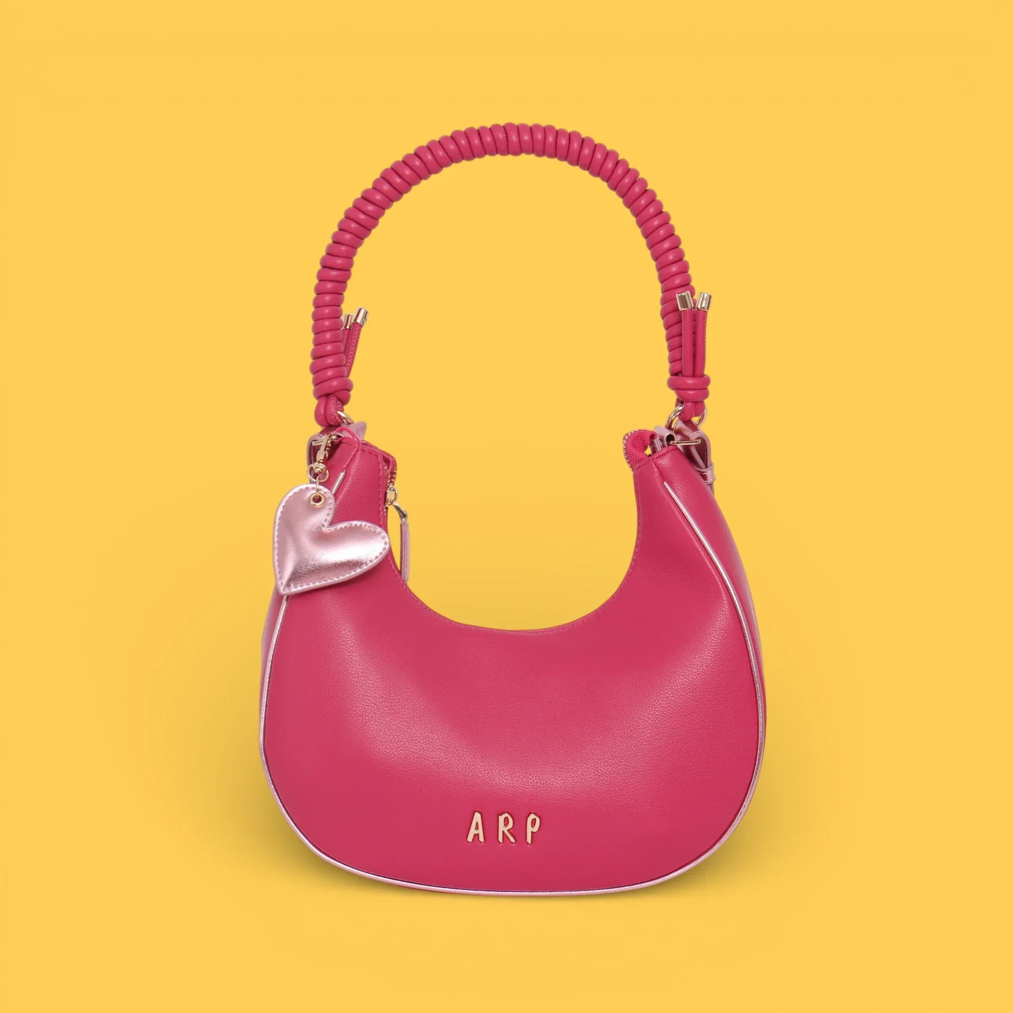 BOLSO GONDOLA CORDON LOVE ROSA - Agatha Ruiz de la Prada