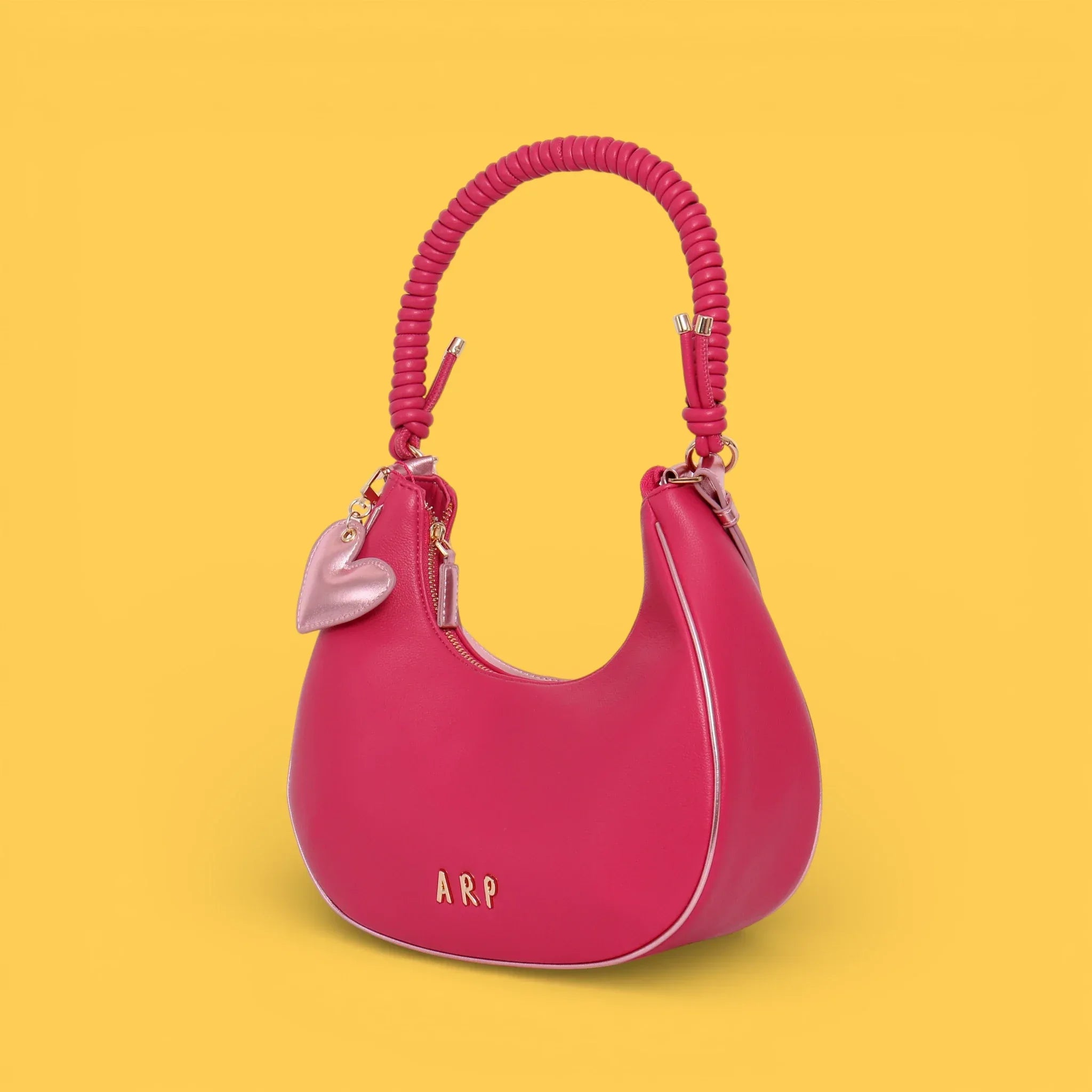 BOLSO GONDOLA CORDON LOVE ROSA - Agatha Ruiz de la Prada