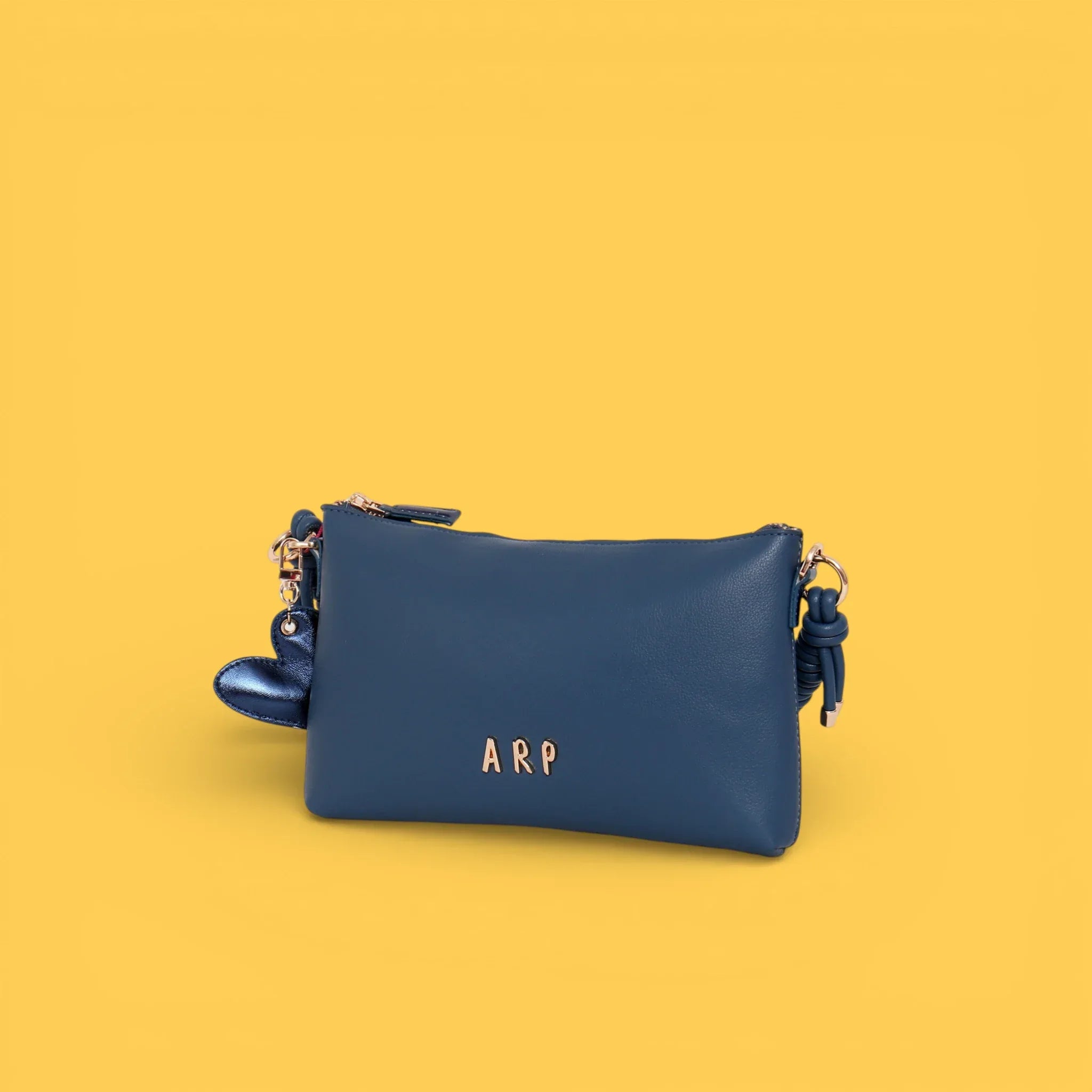 BANDOLERA PLANA CORDON LOVE AZUL - Agatha Ruiz de la Prada