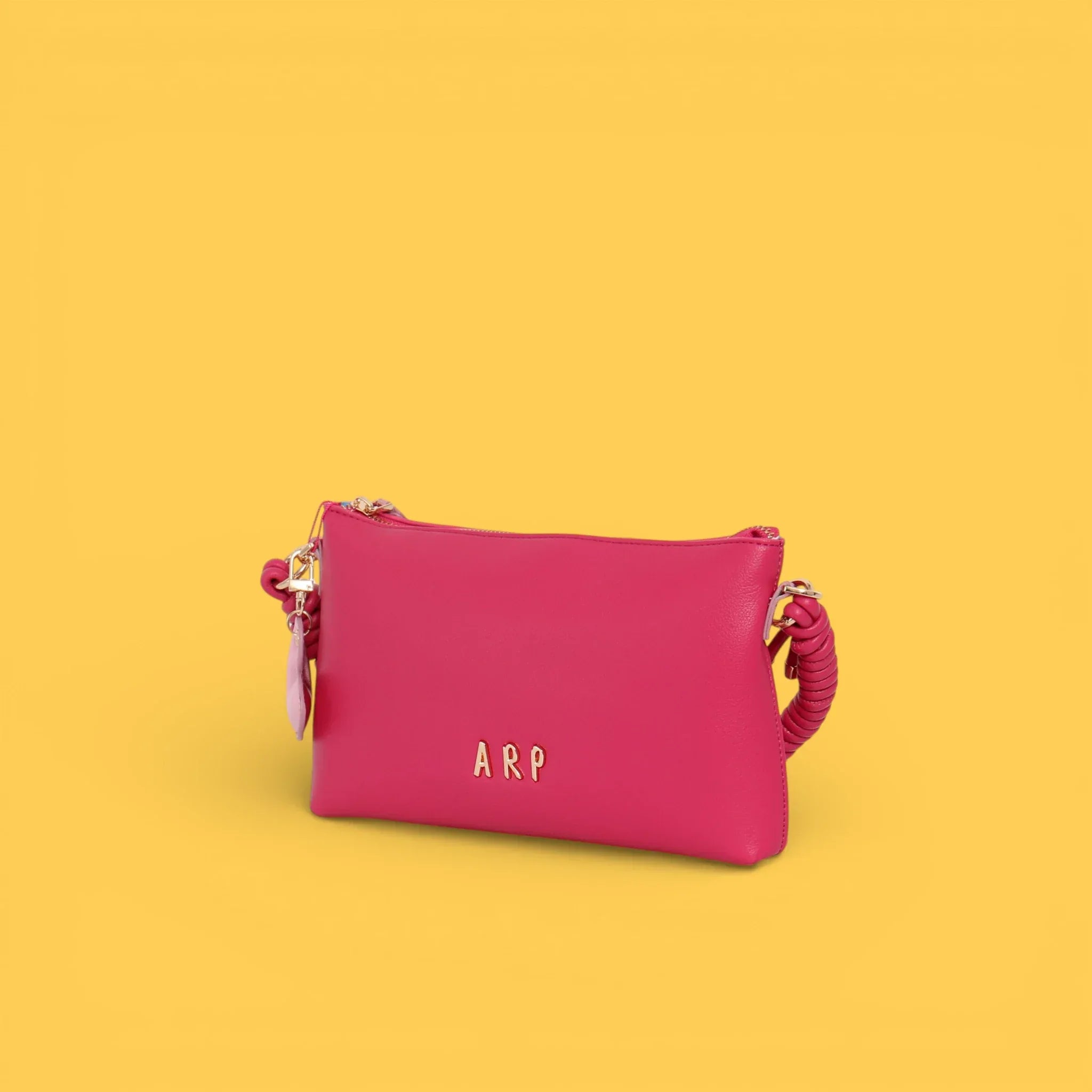 BANDOLERA PLANA CORDON LOVE ROSA - Agatha Ruiz de la Prada