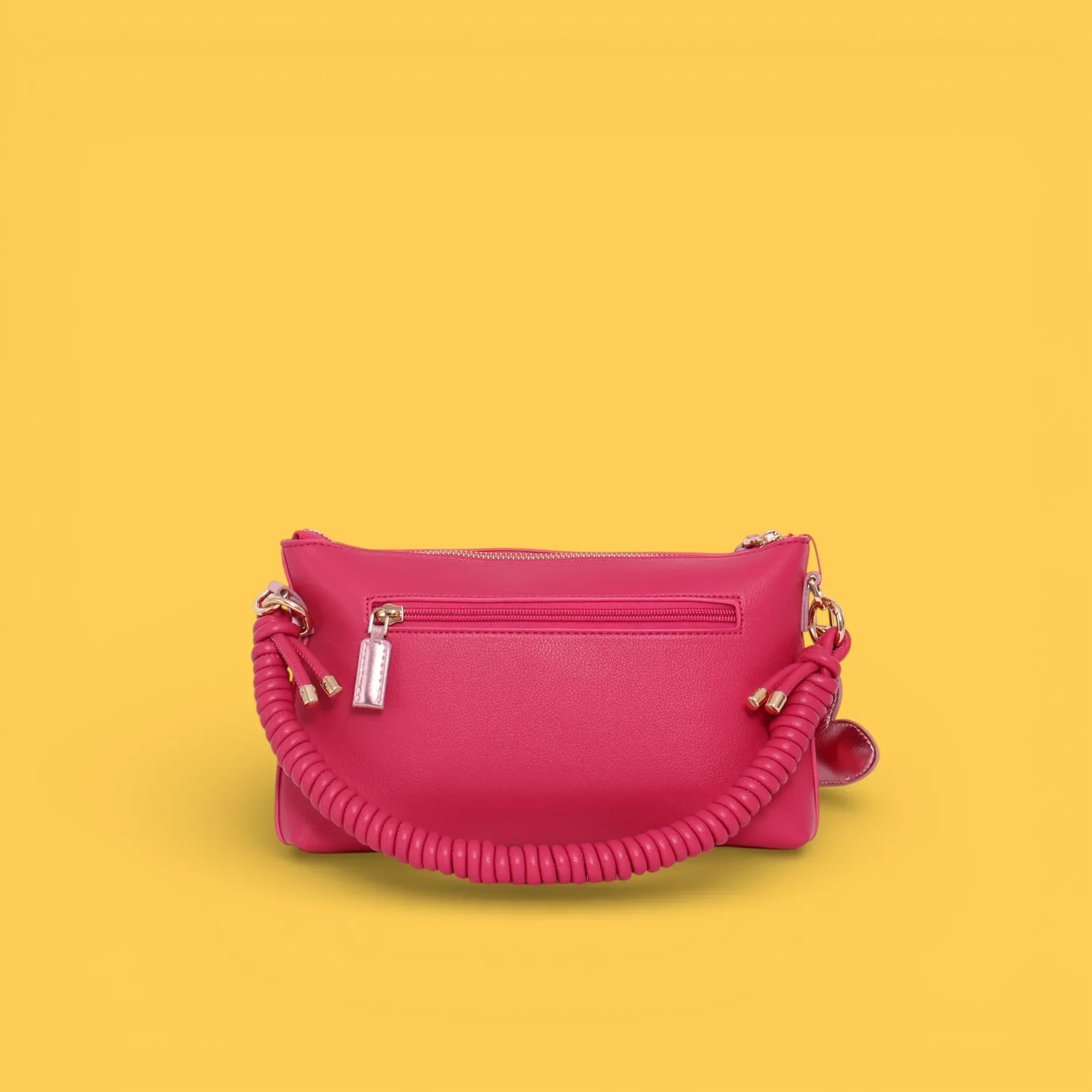 BANDOLERA PLANA CORDON LOVE ROSA - Agatha Ruiz de la Prada