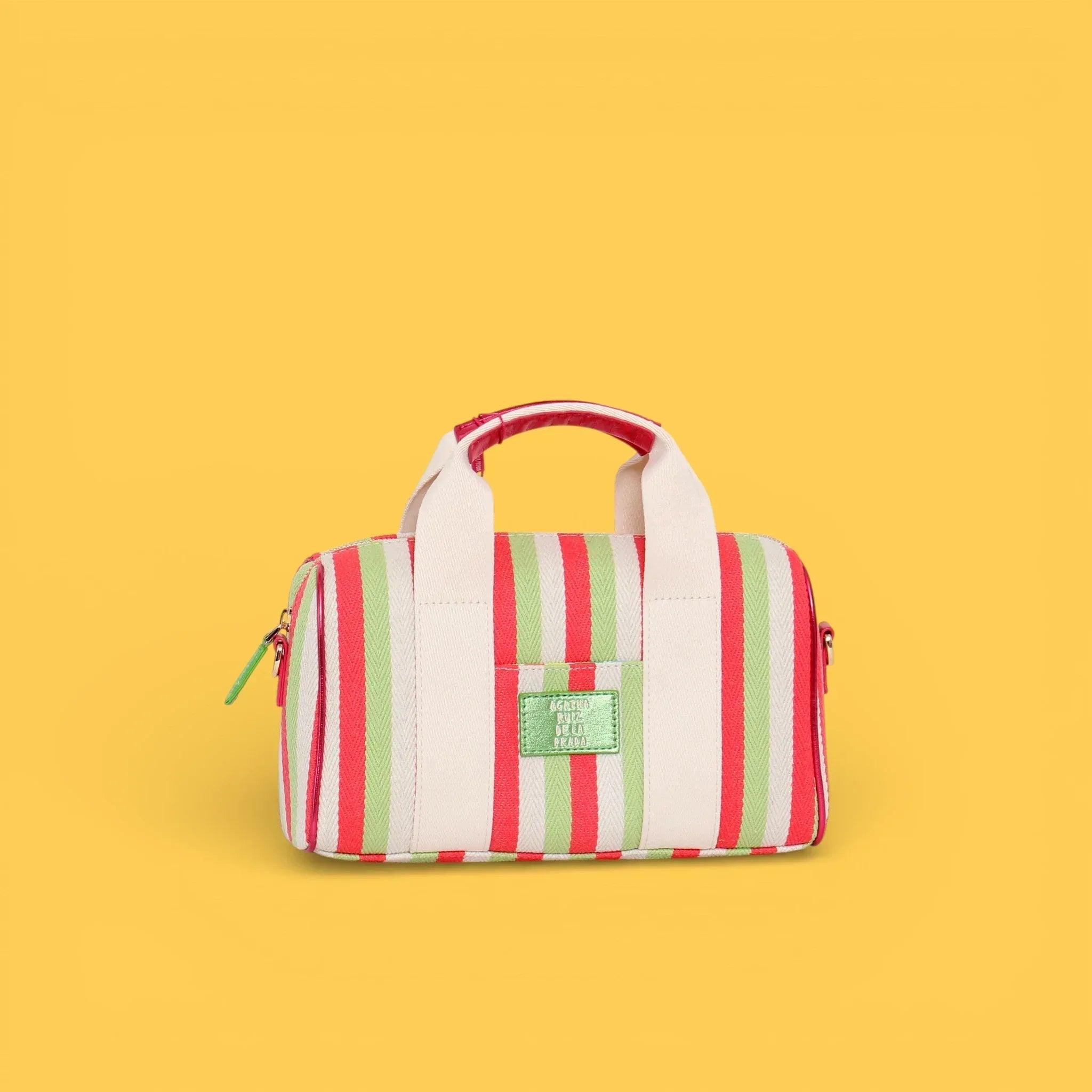 MINI BOWLING LONA LINEAS ROSA - Agatha Ruiz de la Prada