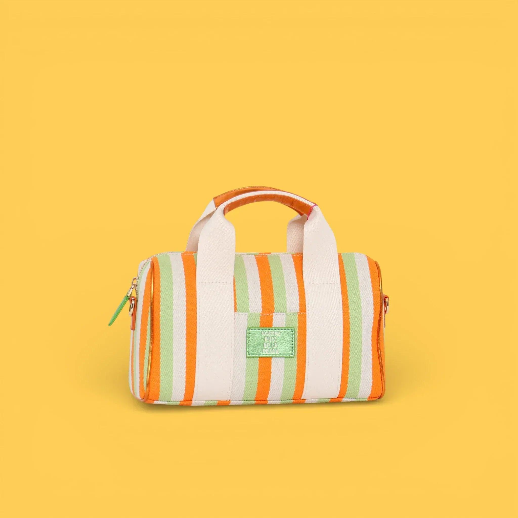 MINI BOWLING LONA LINEAS NARANJA - Agatha Ruiz de la Prada