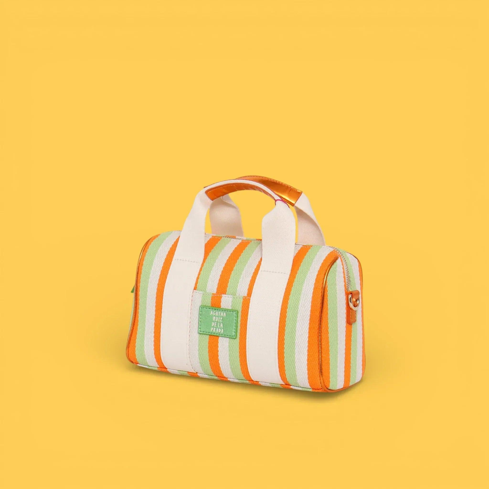 MINI BOWLING LONA LINEAS NARANJA - Agatha Ruiz de la Prada