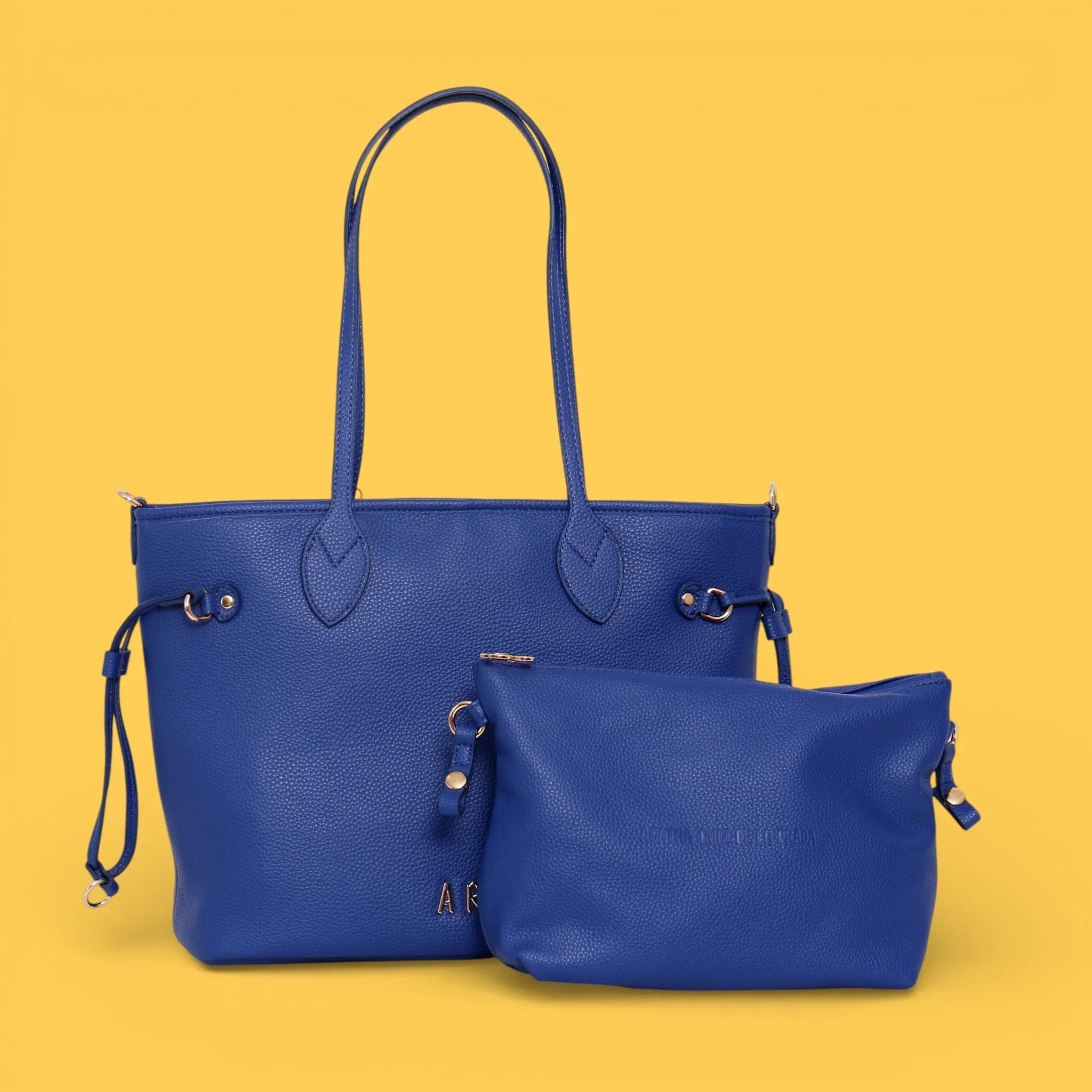 SHOPPER REVERSIBLE FLORES AZUL - Agatha Ruiz de la Prada