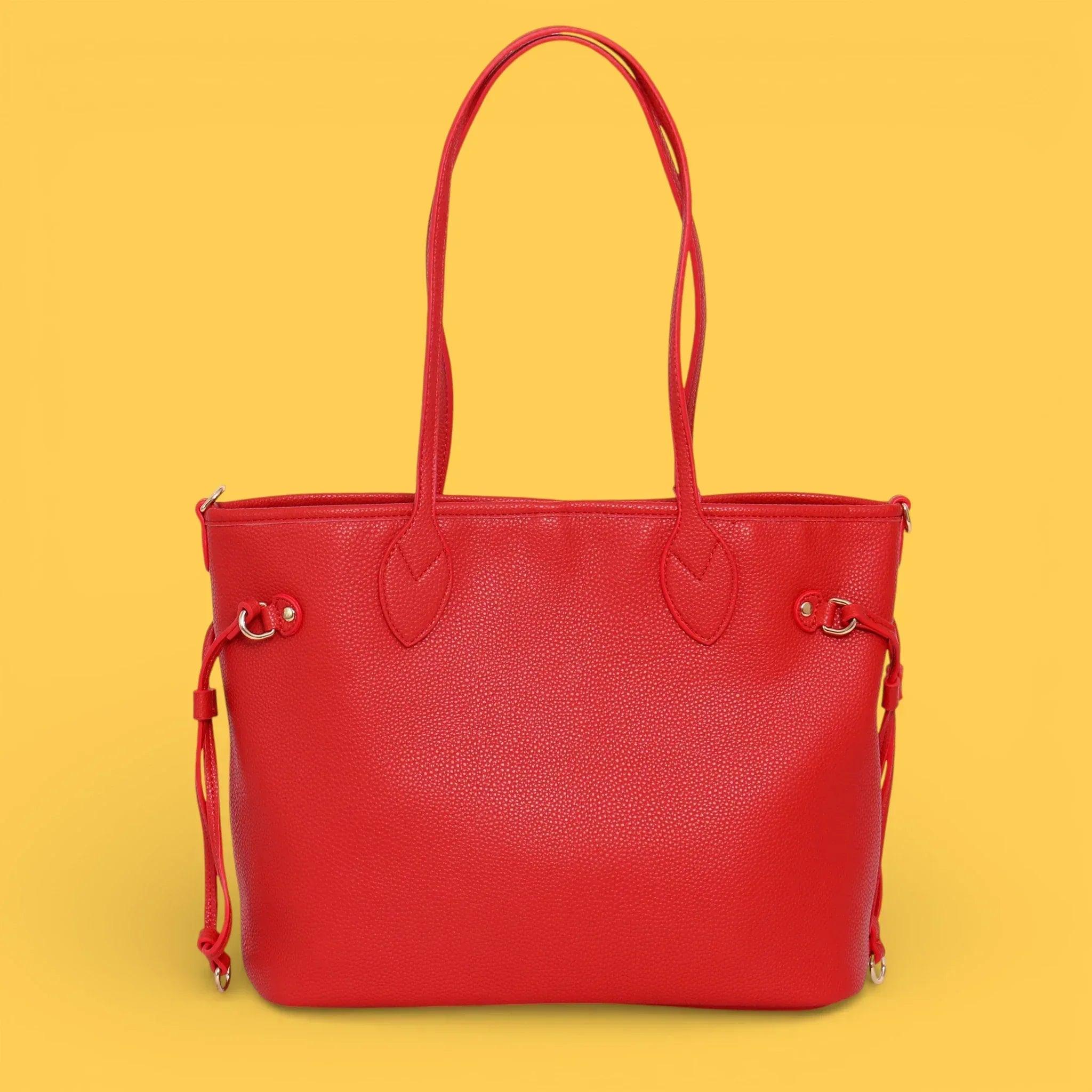 SHOPPER REVERSIBLE FLORES ROJO - Agatha Ruiz de la Prada