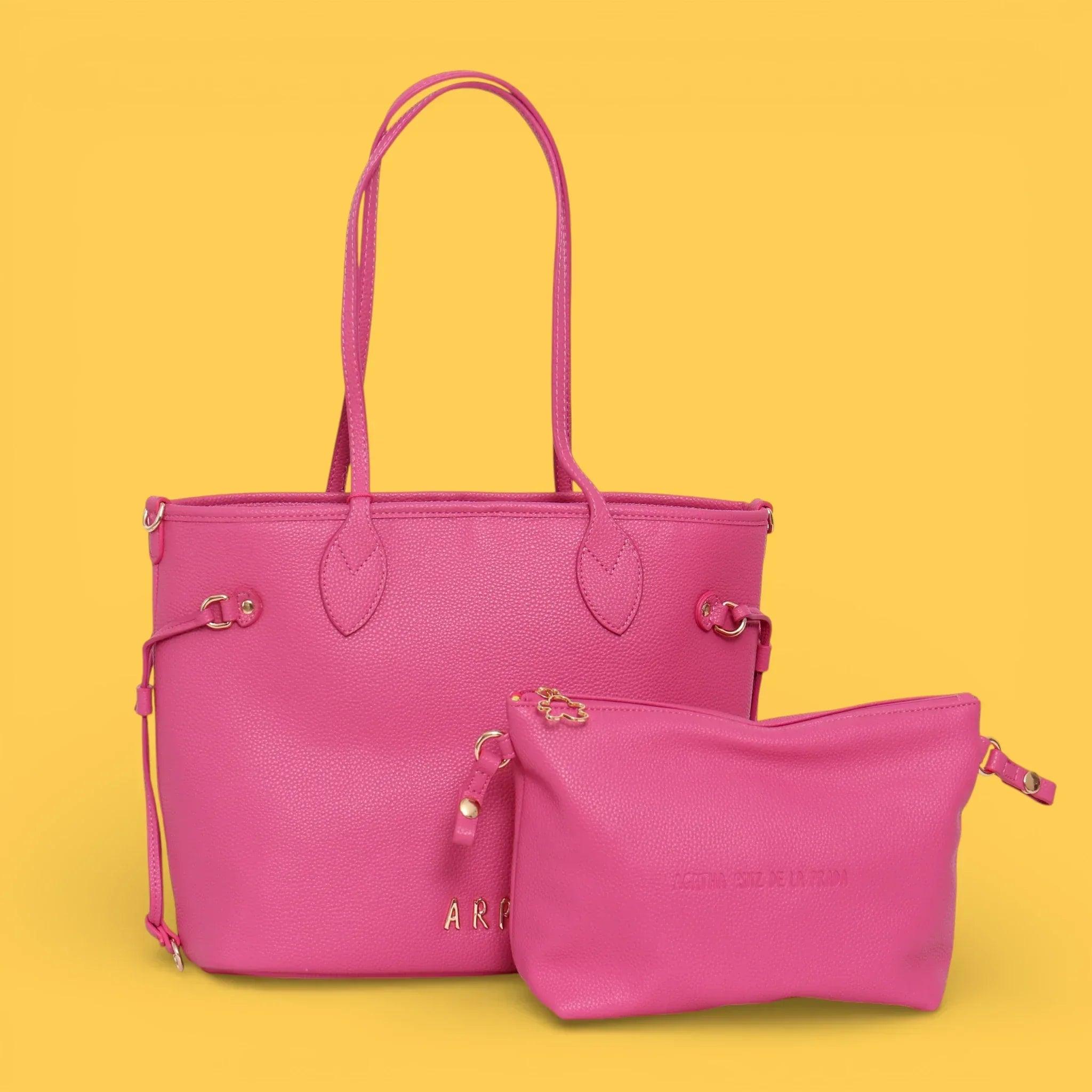 SHOPPER REVERSIBLE FLORES ROSA - Agatha Ruiz de la Prada