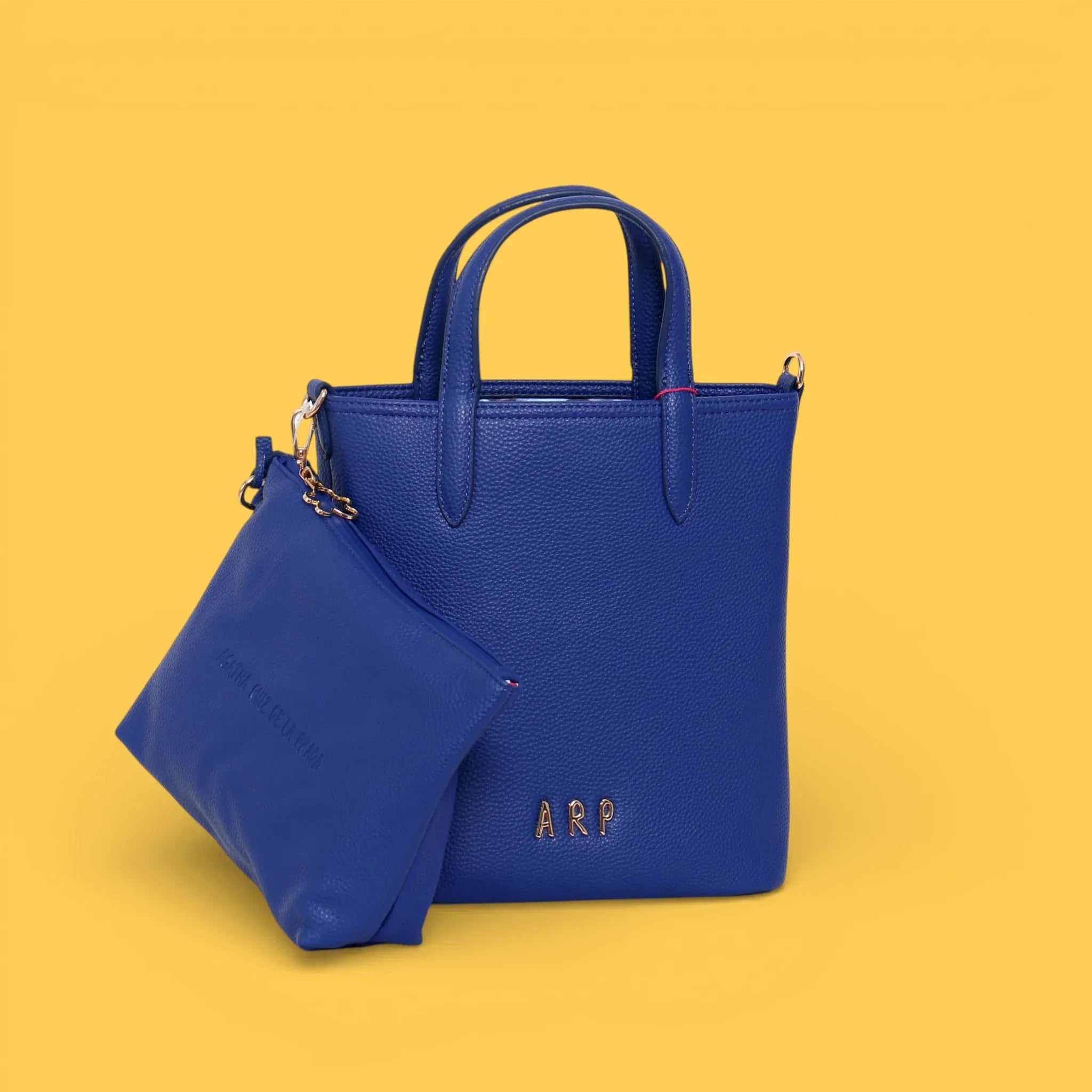 MINI TOTE REVERSIBLE FLORES AZUL - Agatha Ruiz de la Prada