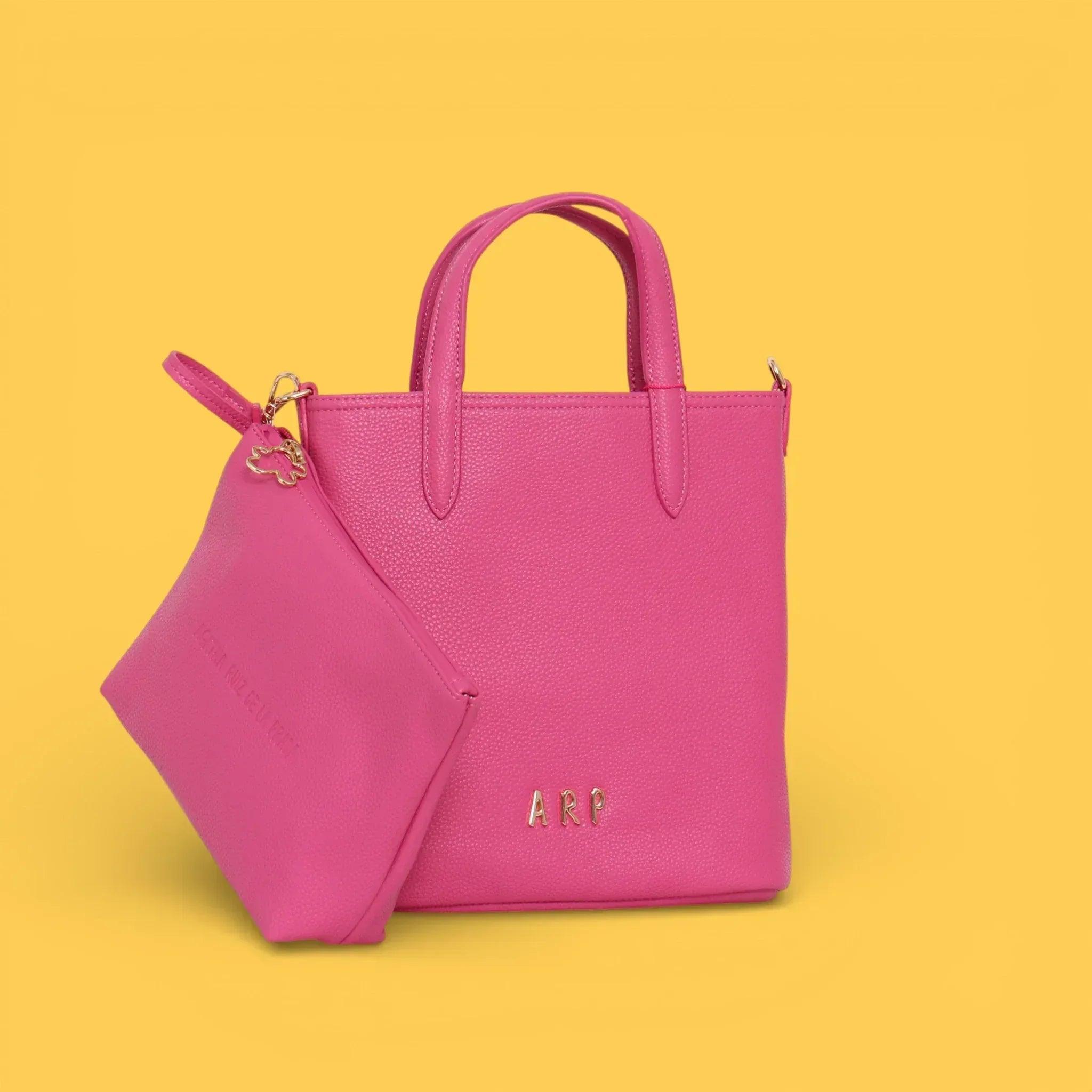 MINI TOTE REVERSIBLE FLORES ROSA - Agatha Ruiz de la Prada
