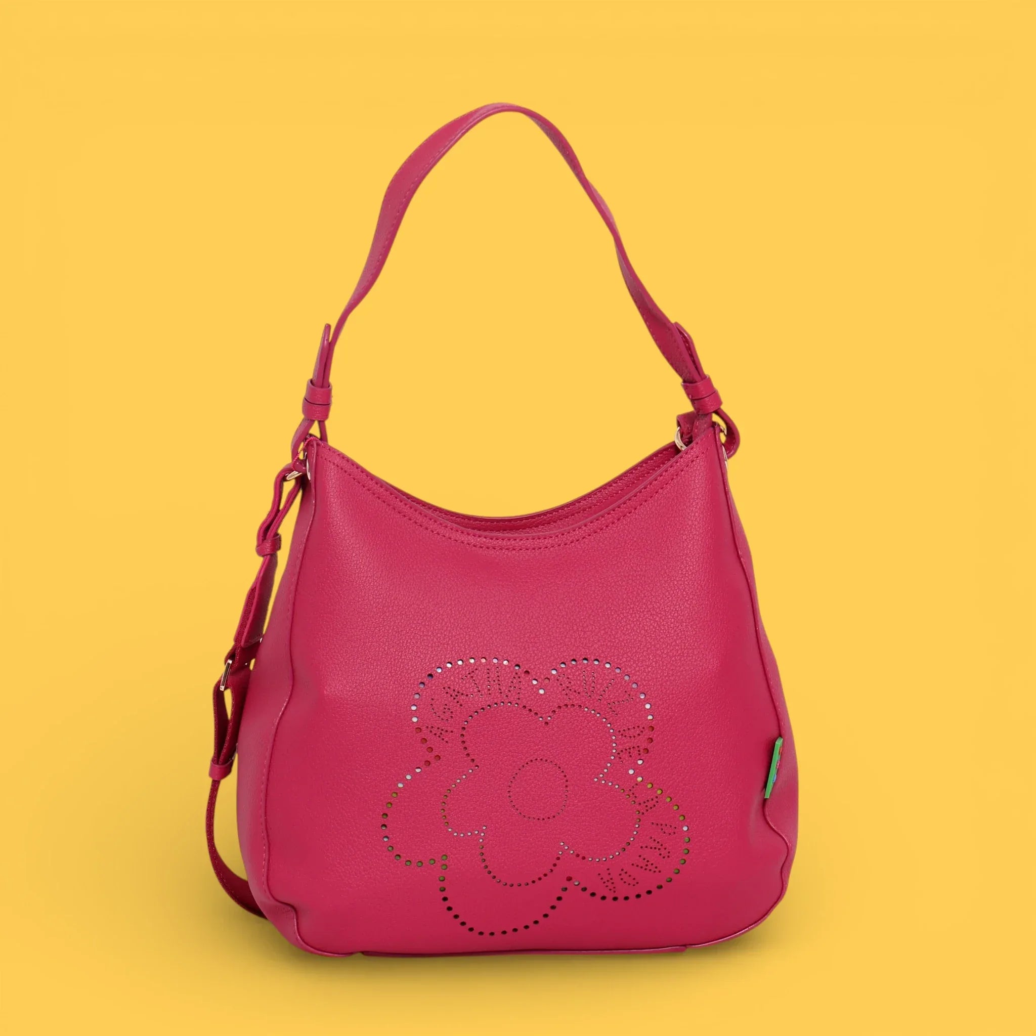 HOBO CALADO FLOR FUCSIA - Agatha Ruiz de la Prada