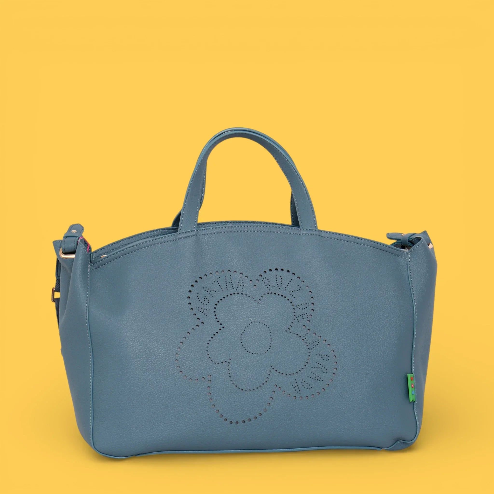 BOLSO CALADO FLOR AZUL - Agatha Ruiz de la Prada
