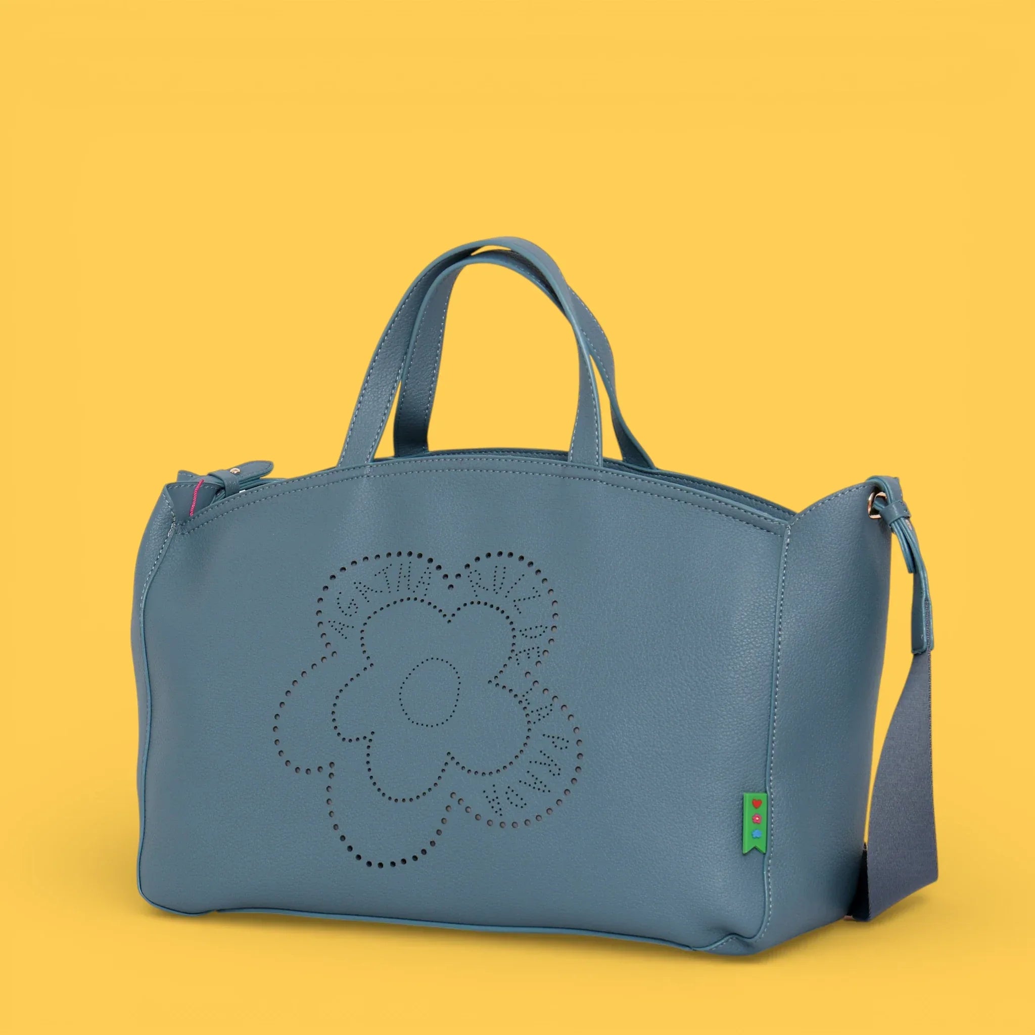 BOLSO CALADO FLOR AZUL - Agatha Ruiz de la Prada