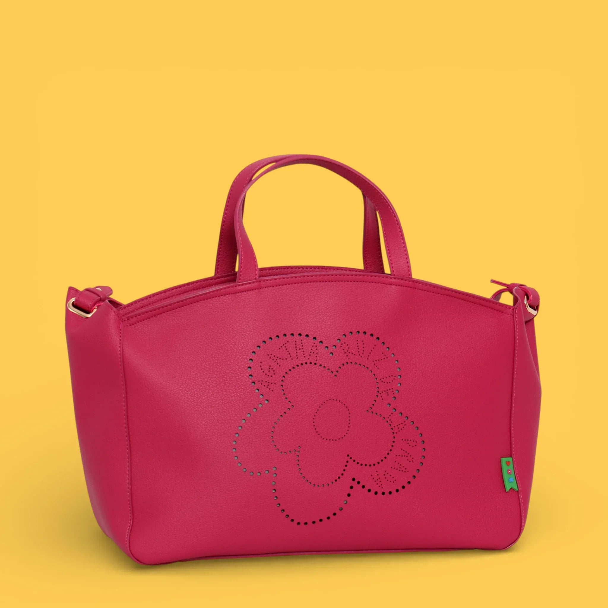 BOLSO CALADO FLOR FUCSIA - Agatha Ruiz de la Prada