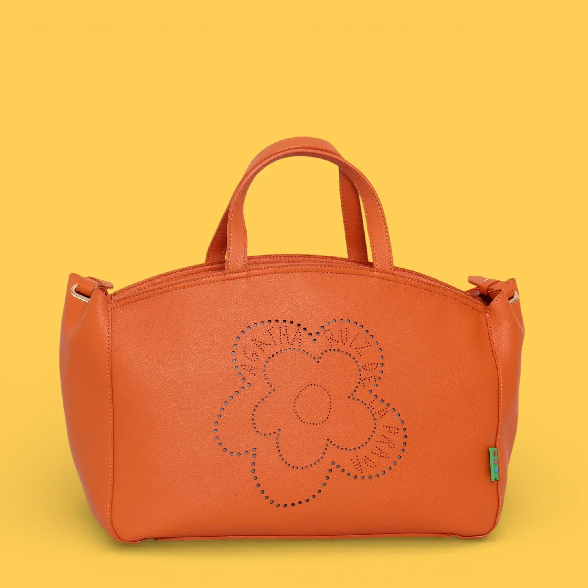 BOLSO CALADO FLOR NARANJA - Agatha Ruiz de la Prada