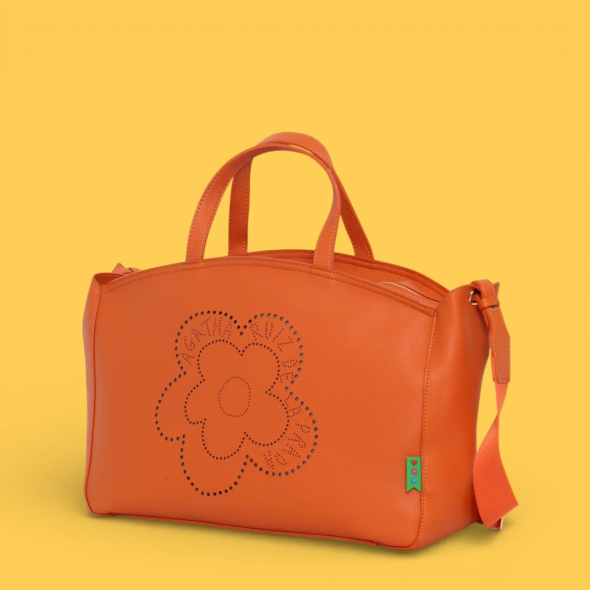 BOLSO CALADO FLOR NARANJA - Agatha Ruiz de la Prada