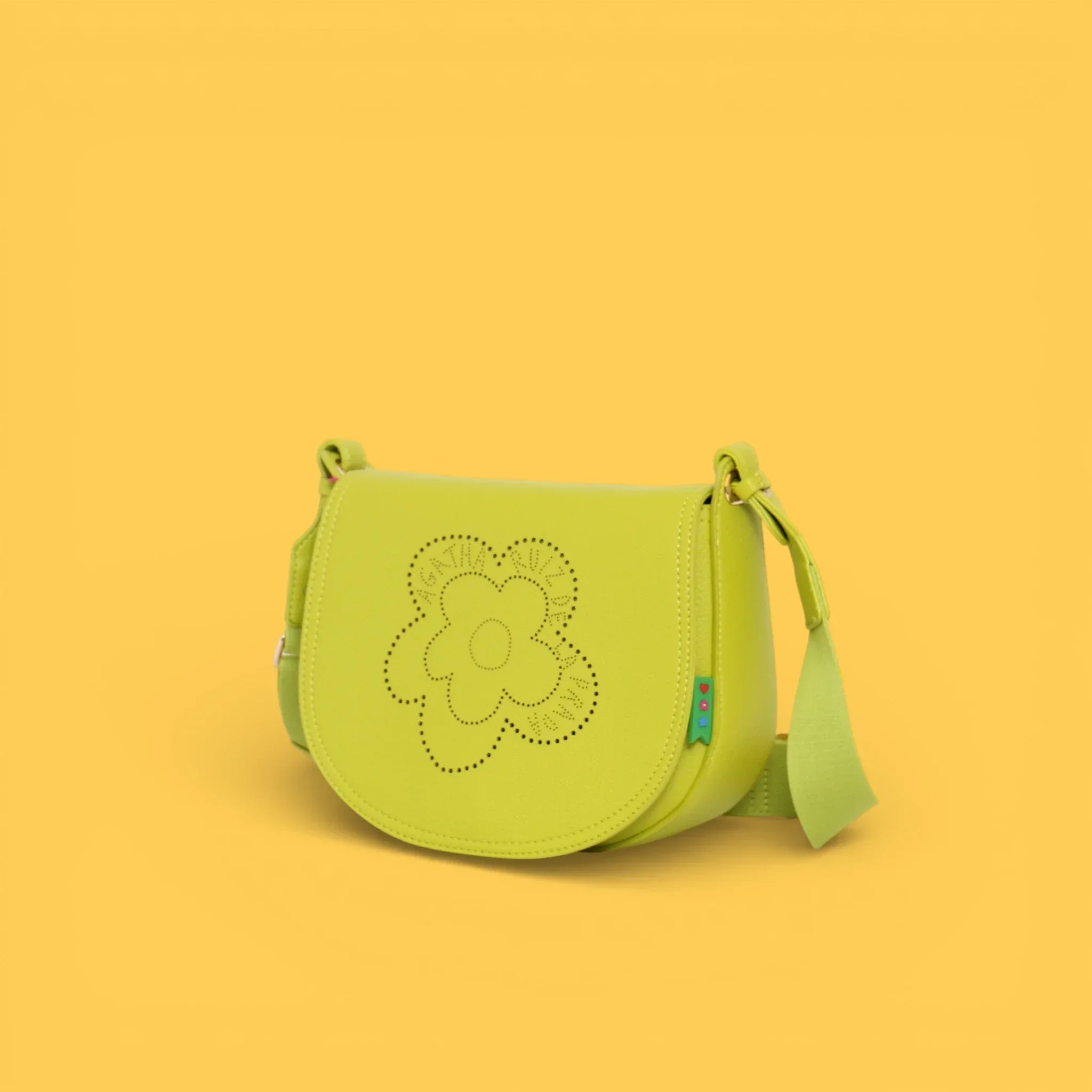 BANDOLERA TAPA CALADO FLOR LIMA - Agatha Ruiz de la Prada