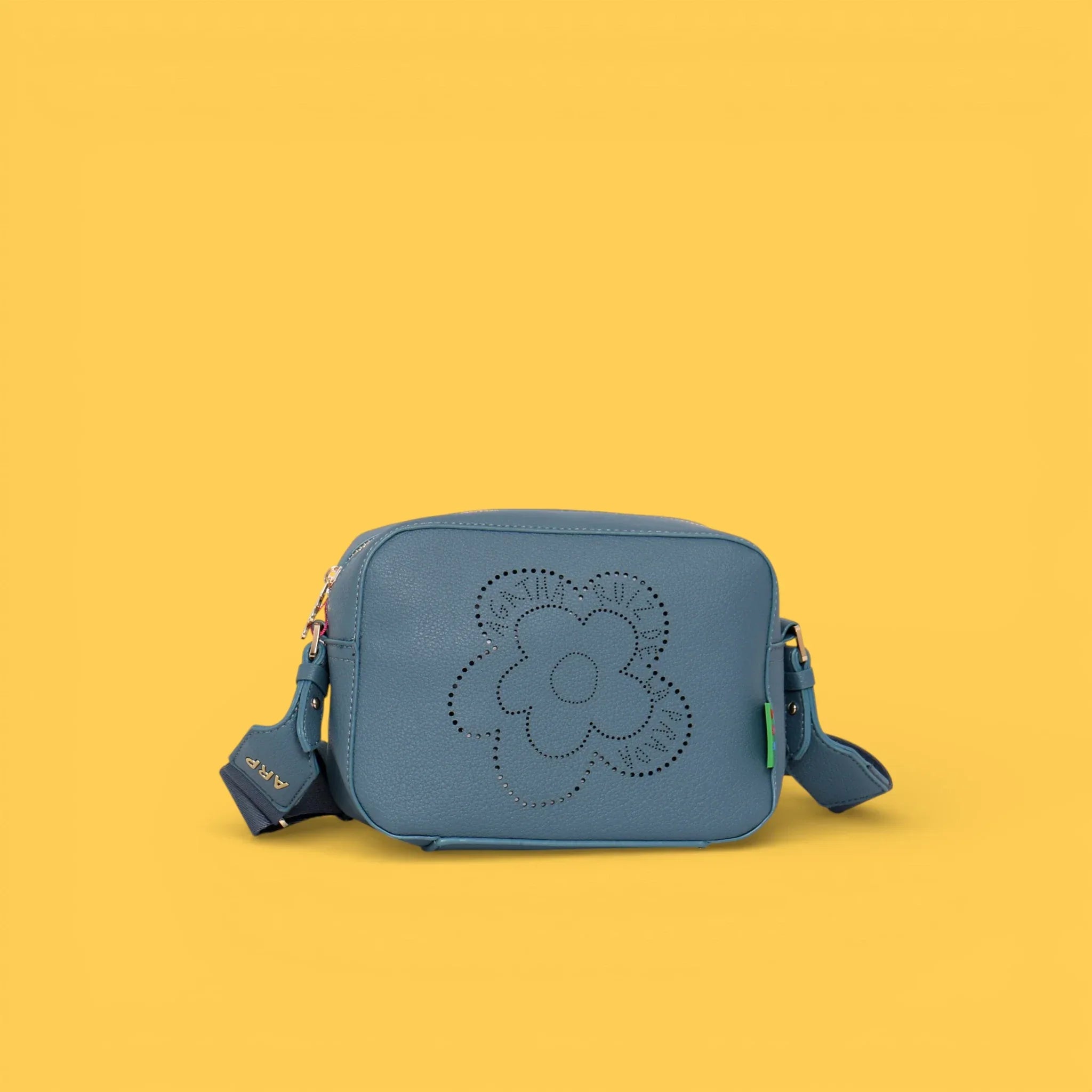 BANDOLERA CALADO FLOR AZUL - Agatha Ruiz de la Prada