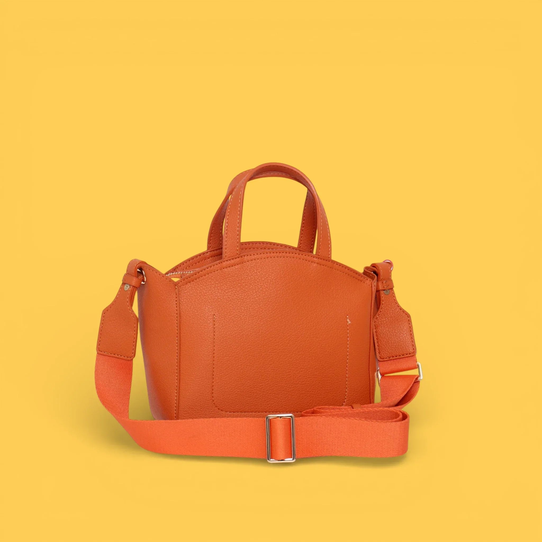 MINI TOTE CALADO FLOR NARANJA - Agatha Ruiz de la Prada