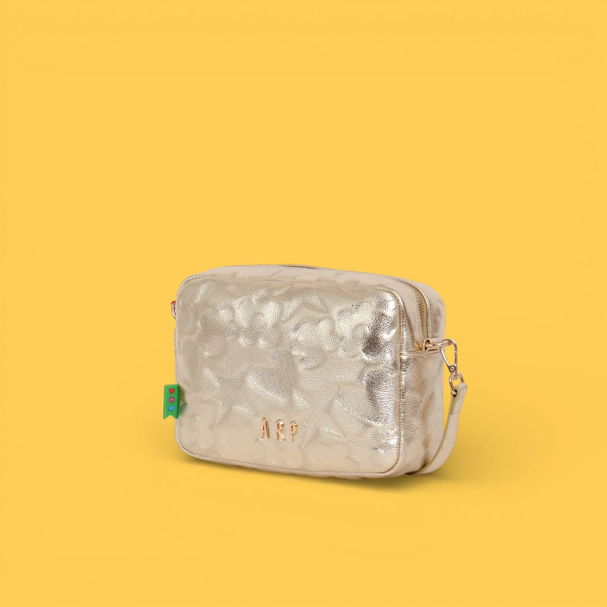 BANDOLERA GRABADO ICONOS PLATINO - Agatha Ruiz de la Prada