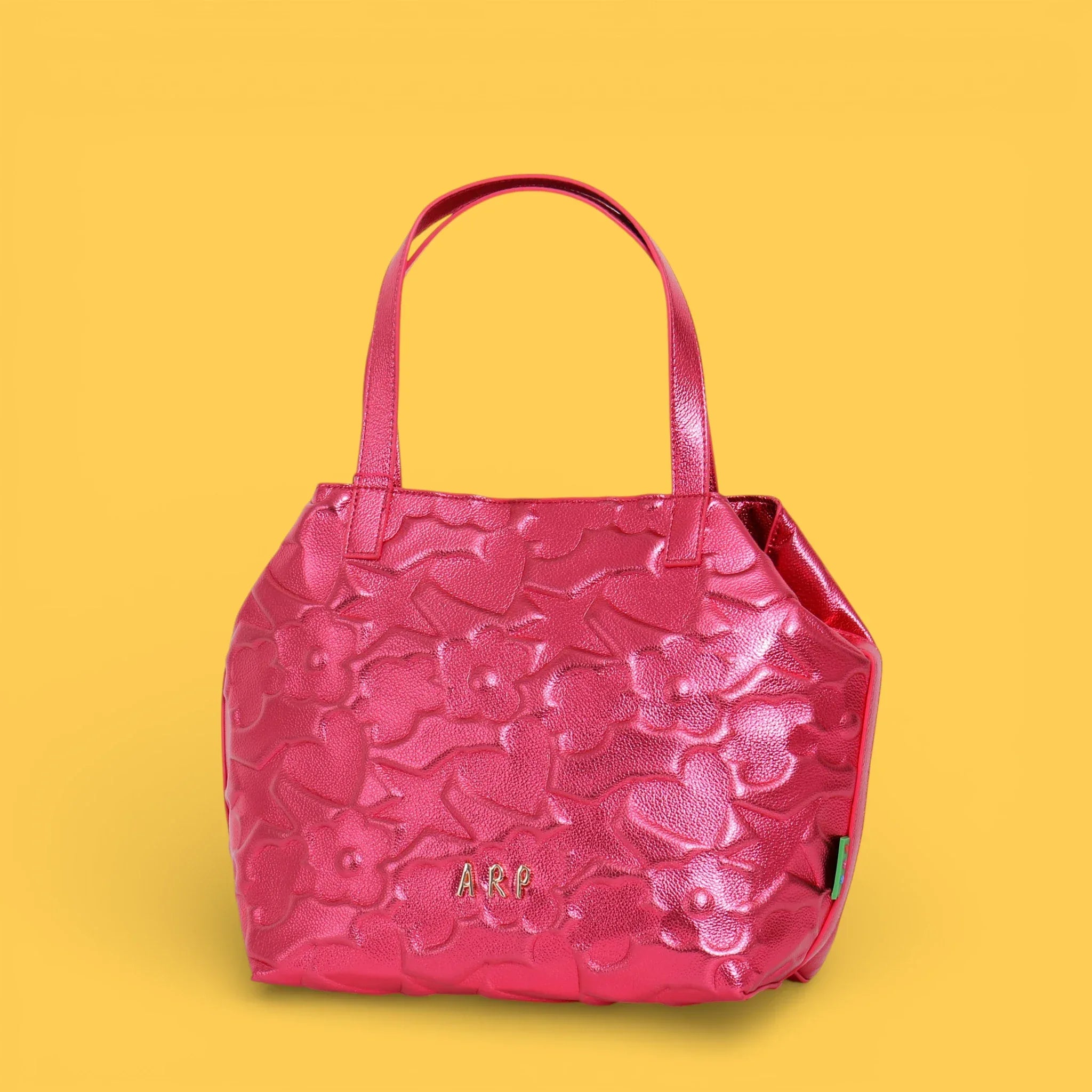 TOTE GRABADO ICONOS FUCSIA - Agatha Ruiz de la Prada
