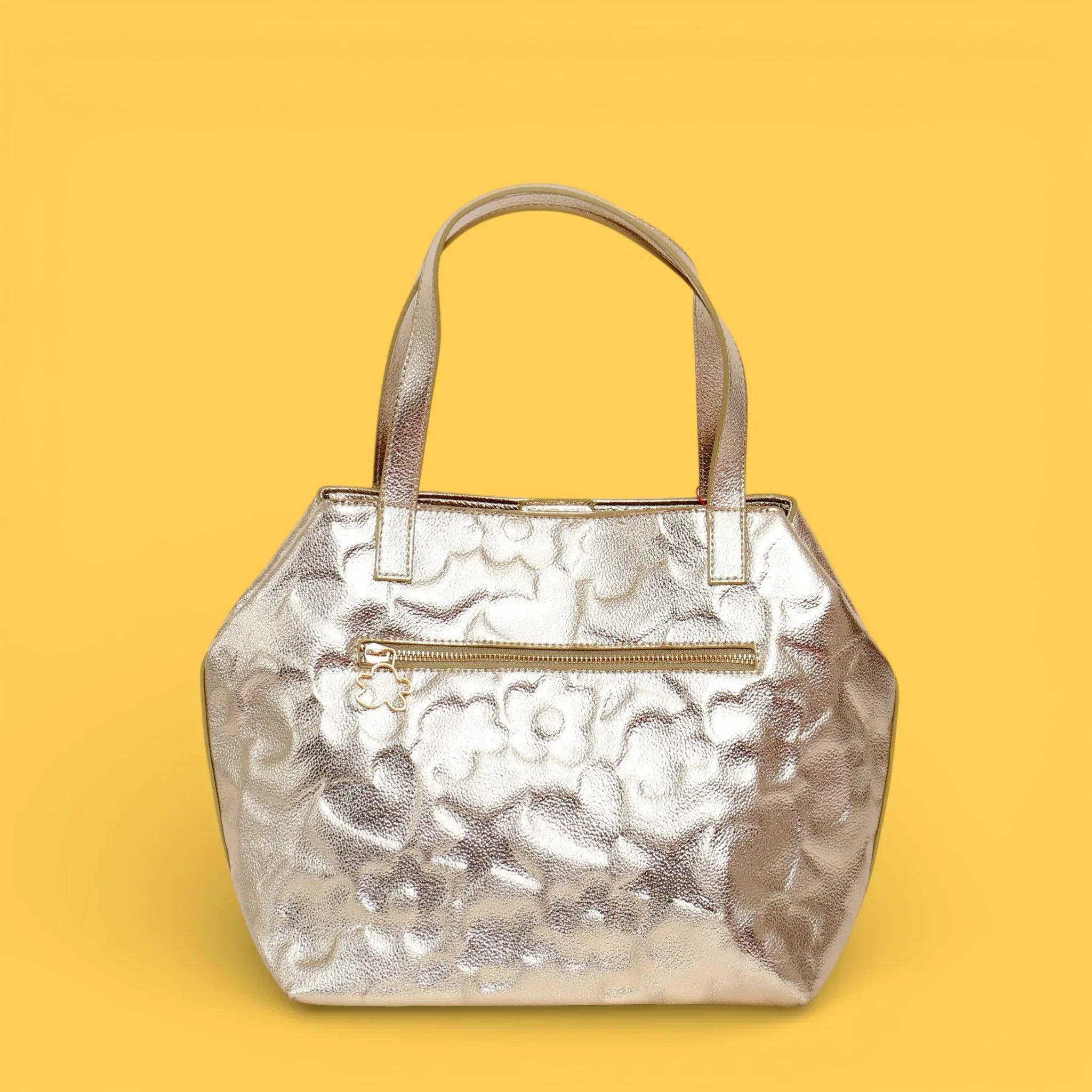 TOTE GRABADO ICONOS PLATINO - Agatha Ruiz de la Prada