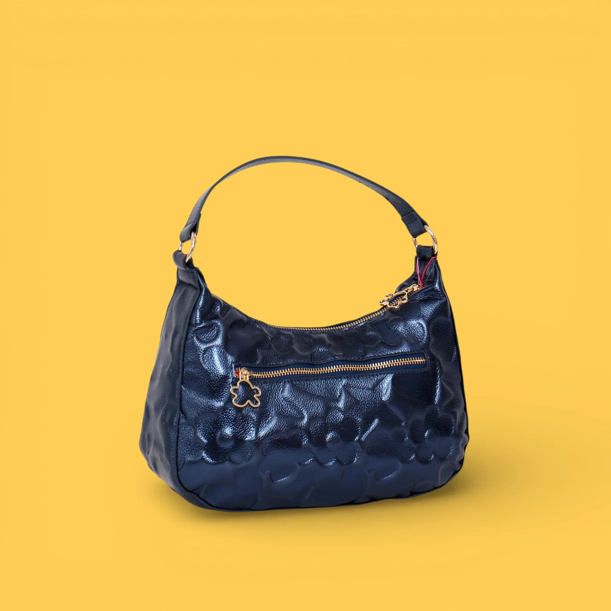 BOLSO GONDOLA GRABADO ICONOS AZUL - Agatha Ruiz de la Prada