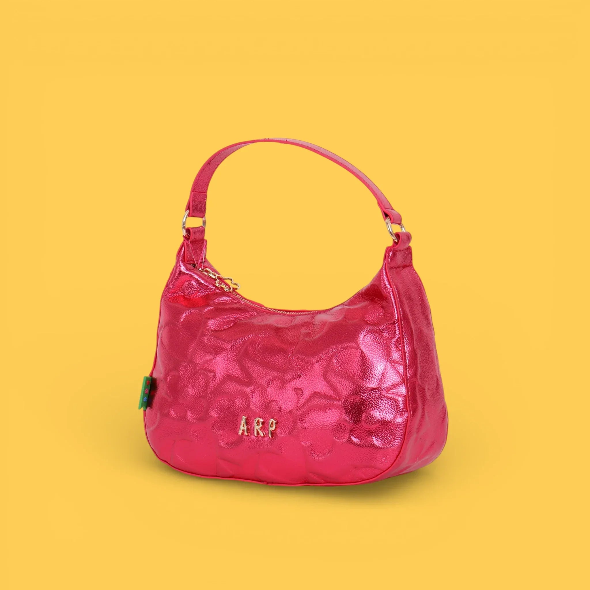 BOLSO GONDOLA GRABADO ICONOS FUCSIA - Agatha Ruiz de la Prada