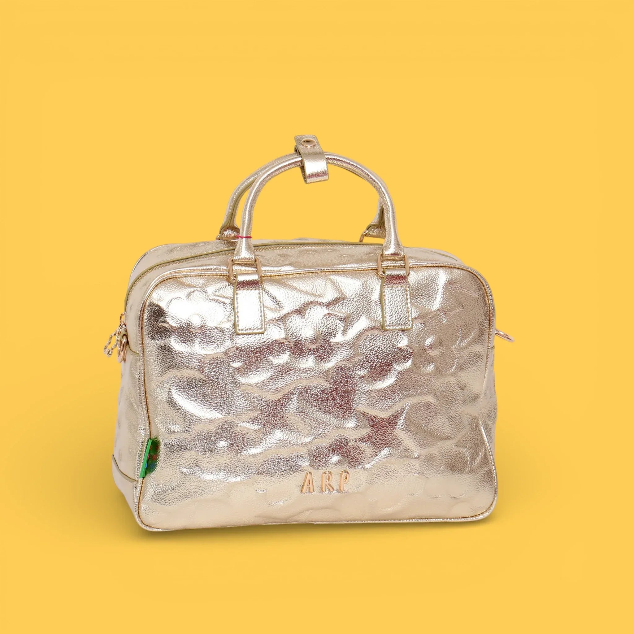 BOLSO GRABADO ICONOS PLATINO - Agatha Ruiz de la Prada