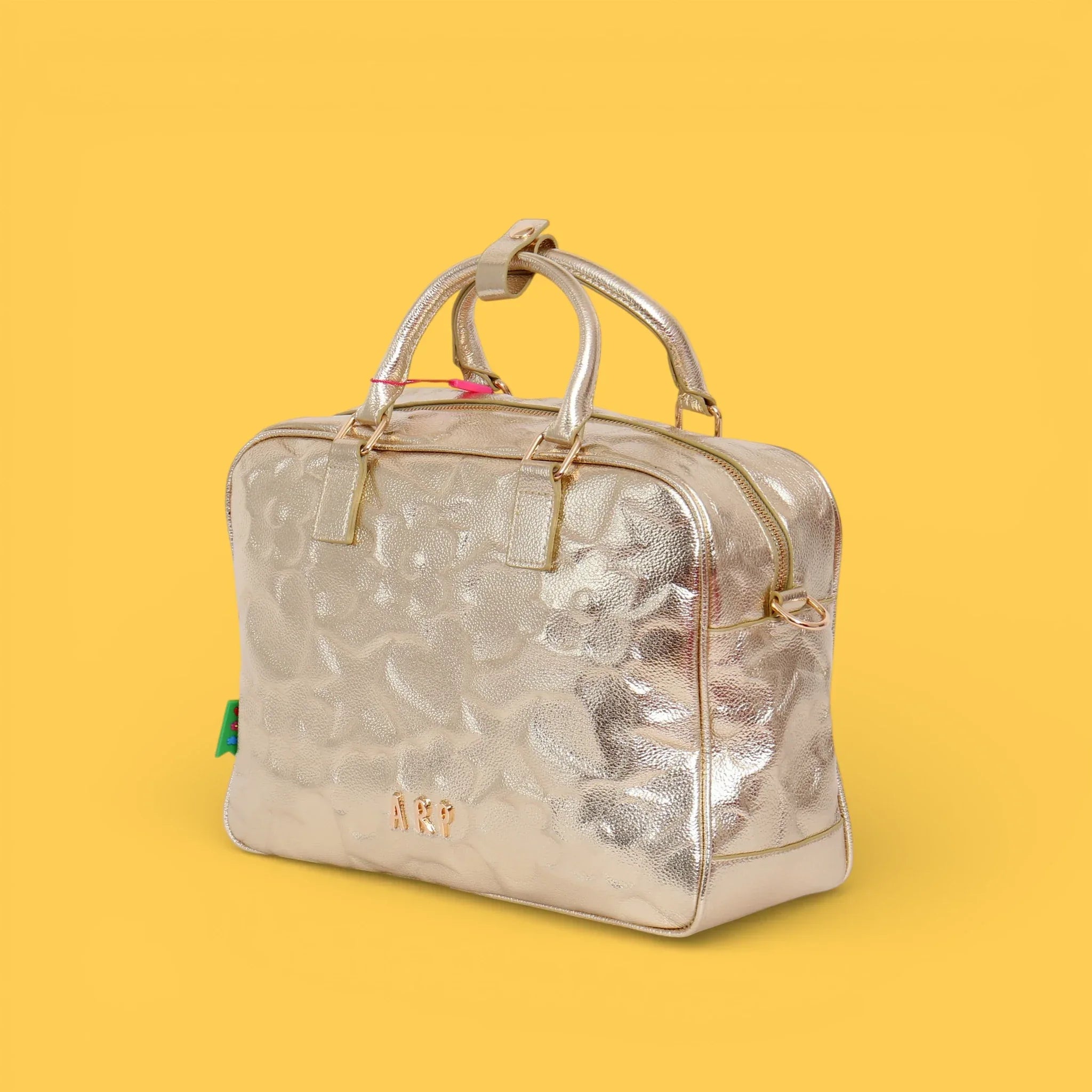 BOLSO GRABADO ICONOS PLATINO - Agatha Ruiz de la Prada